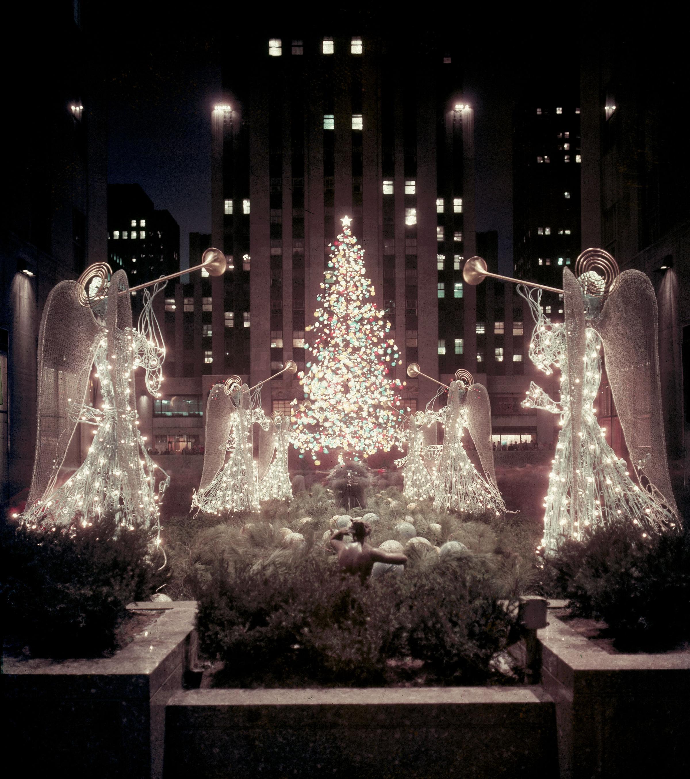 1955 Rockefeller Center Christmas Tree
