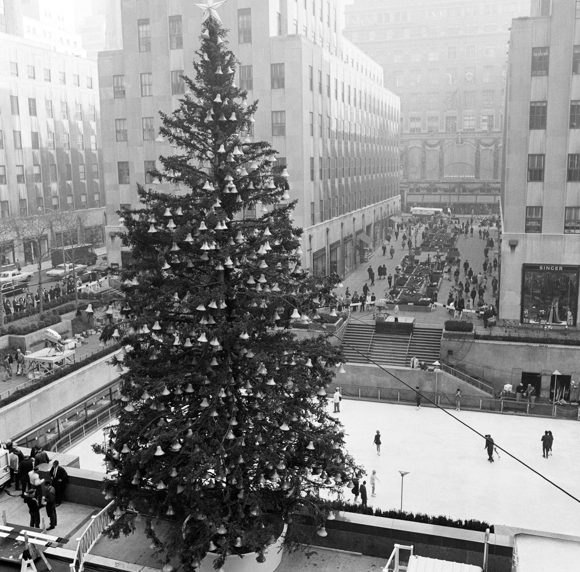 1966 Rockefeller Center Tree Christmas