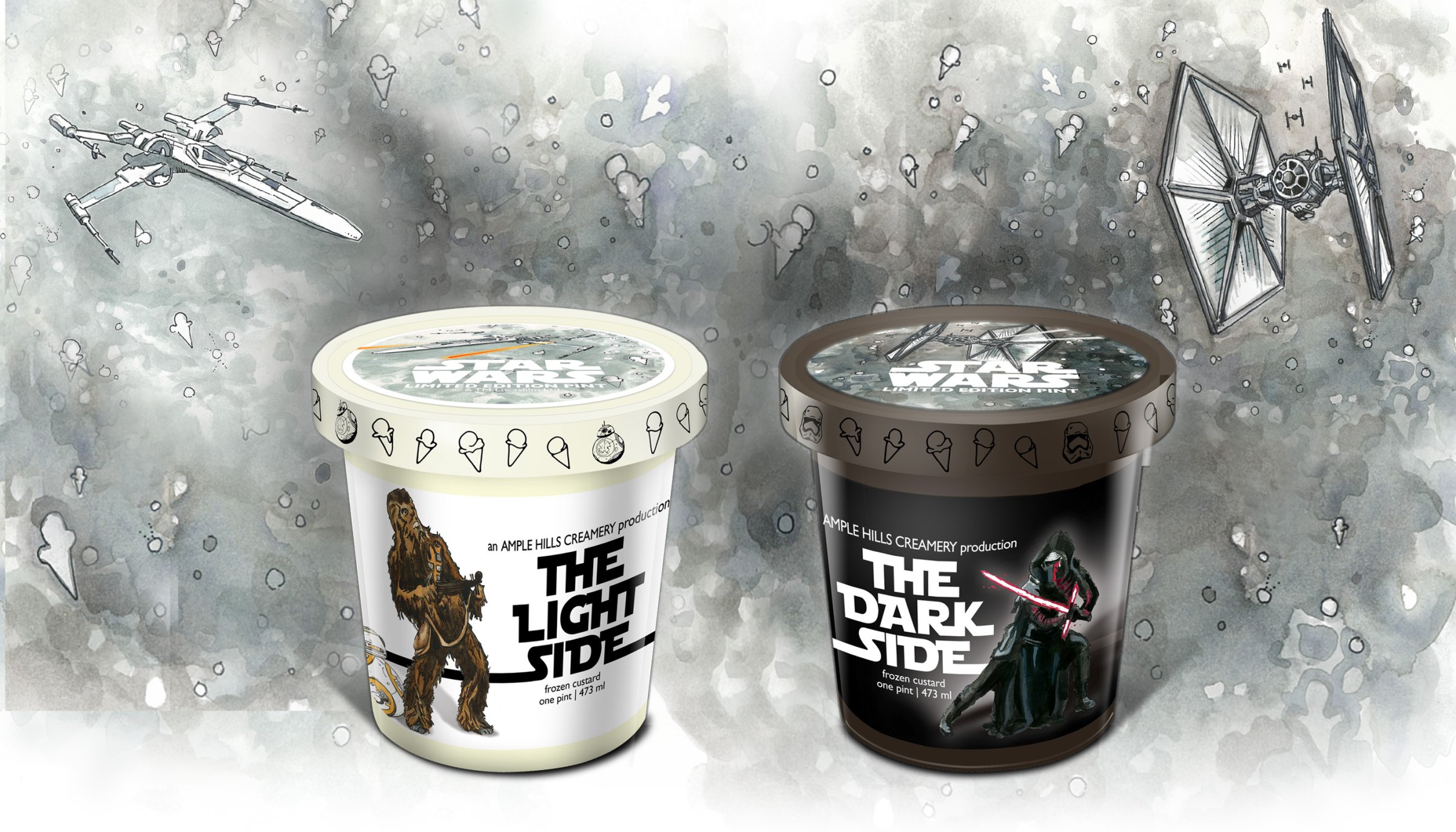 Ample Hills Creamery limited edition Star Wars ice cream flavors