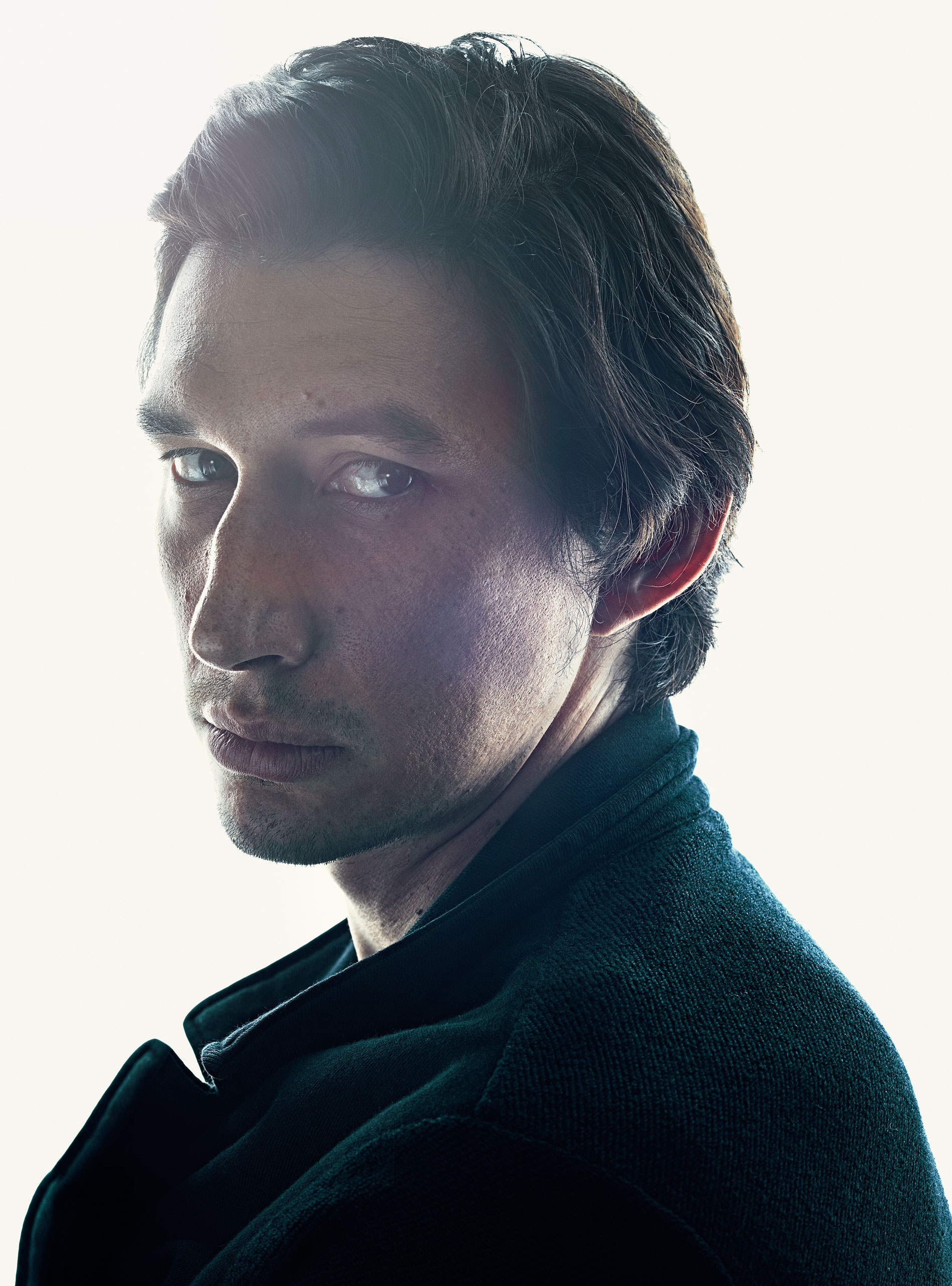 Adam Driver photographed for TIME on October 25, 2015 in New York.
