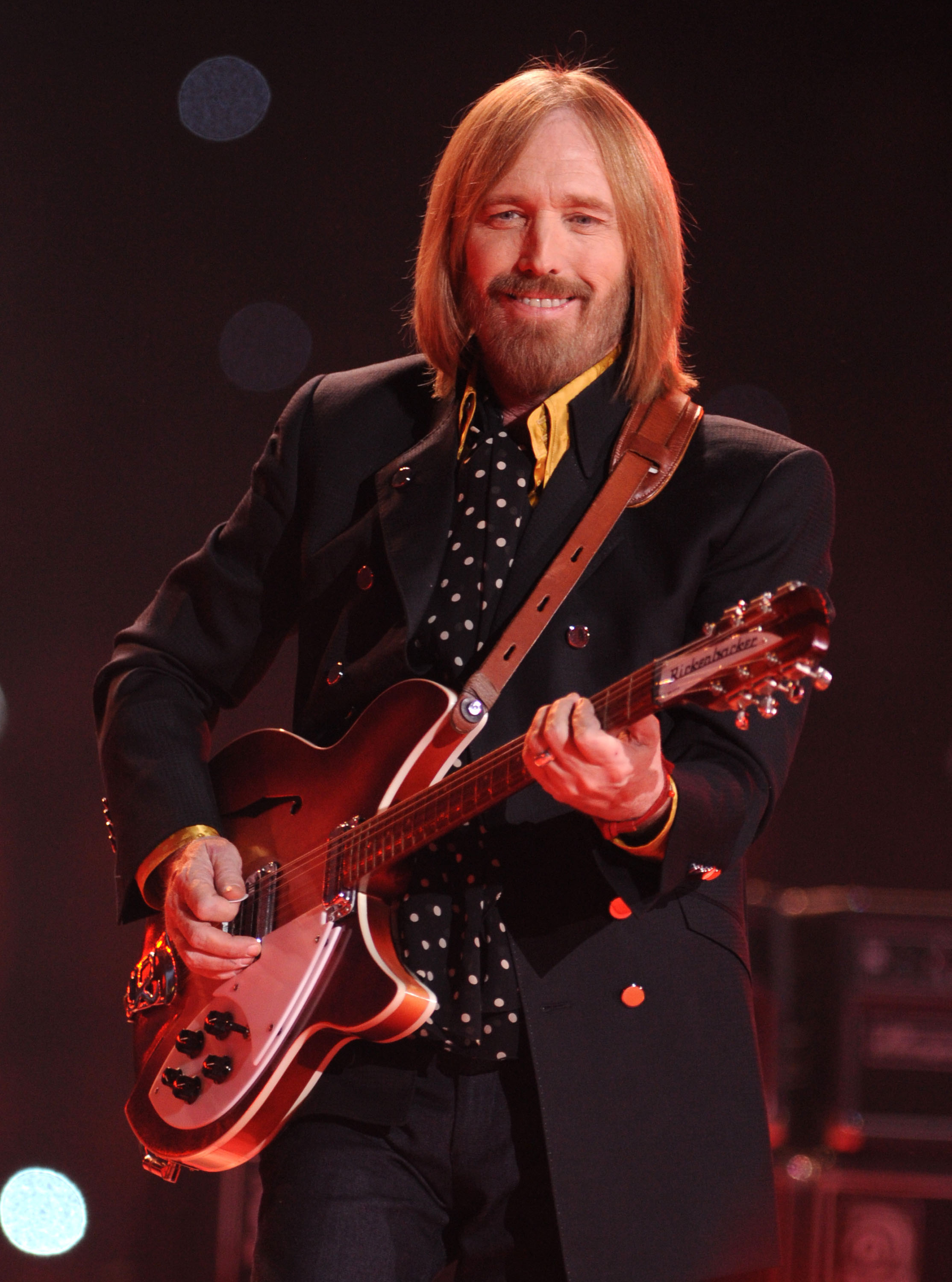 Tom Petty &amp; the Heartbreakers perform during Super Bowl XLII on Feb. 3, 2008 in Glendale, Ariz.
