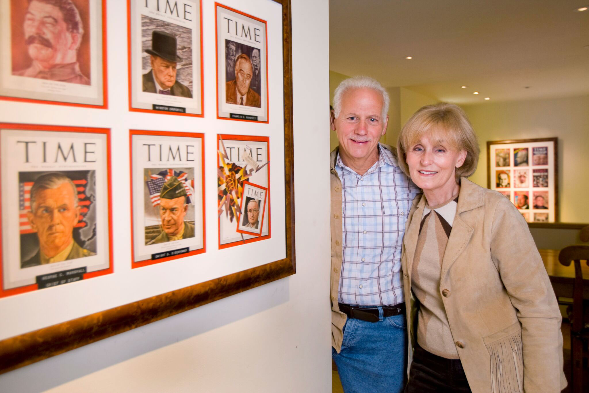Ken Adelman and his wife, Carol, at their home in Aspen, Colo.