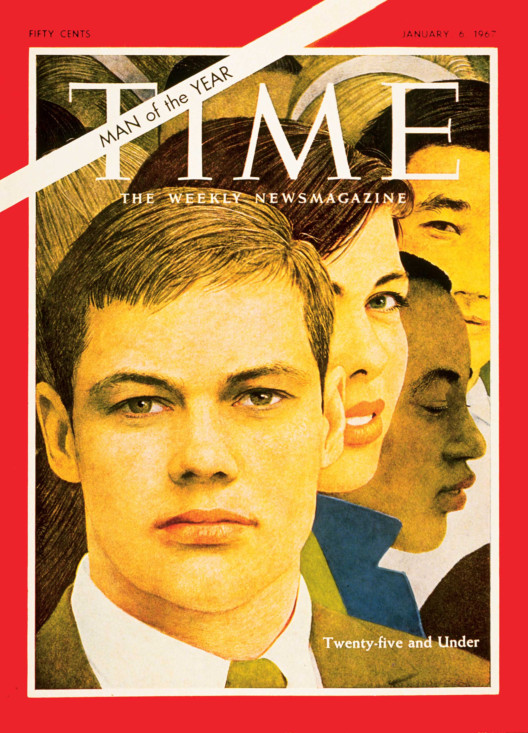 TIME person of the year 1966: Men and Women 25 and Under