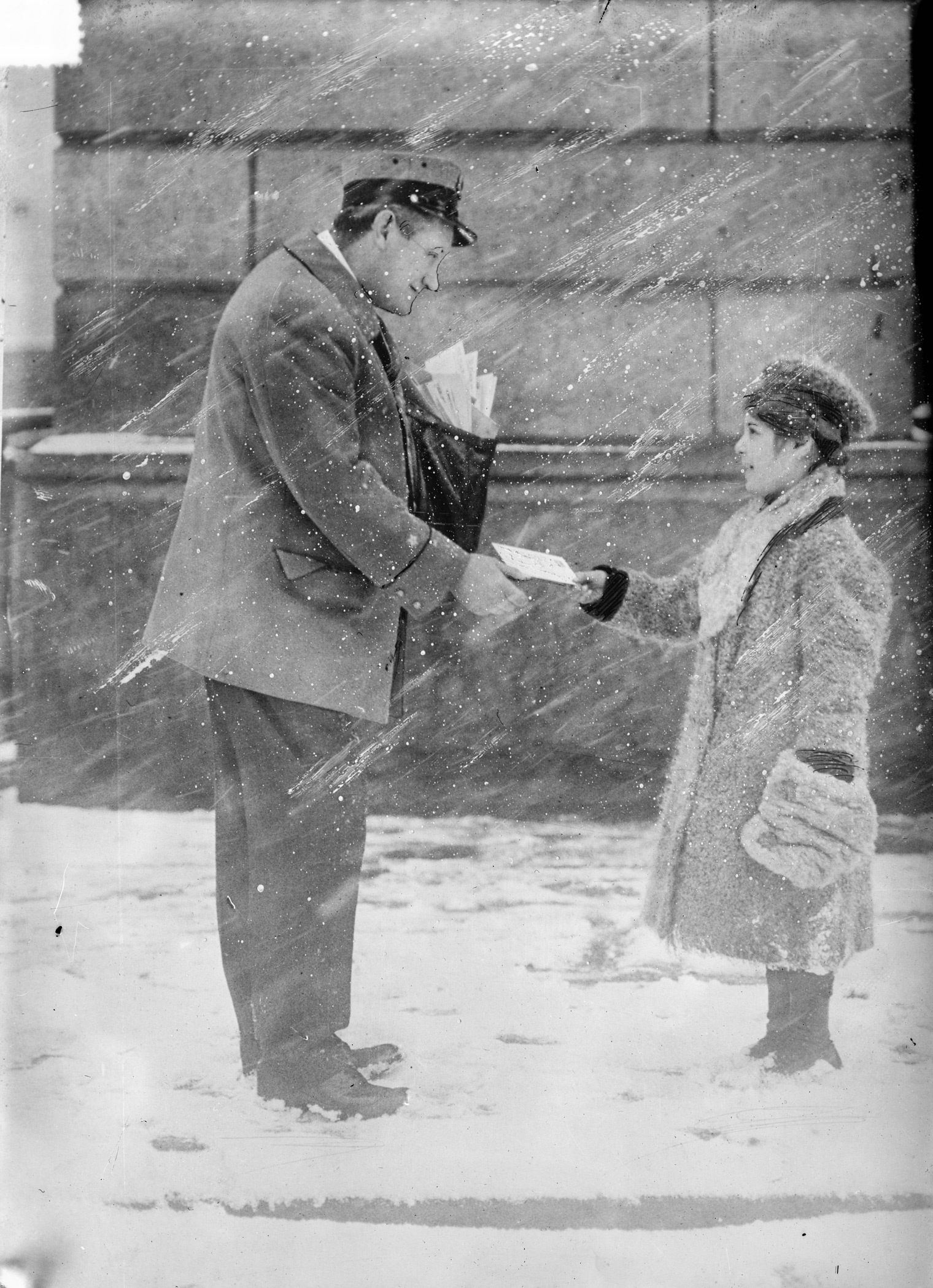 Letter for Santa Claus, ca. 1910.