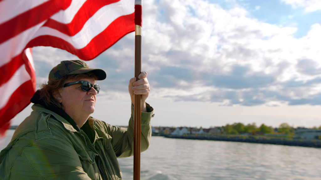 Michael Moore in Where to Invade Next.