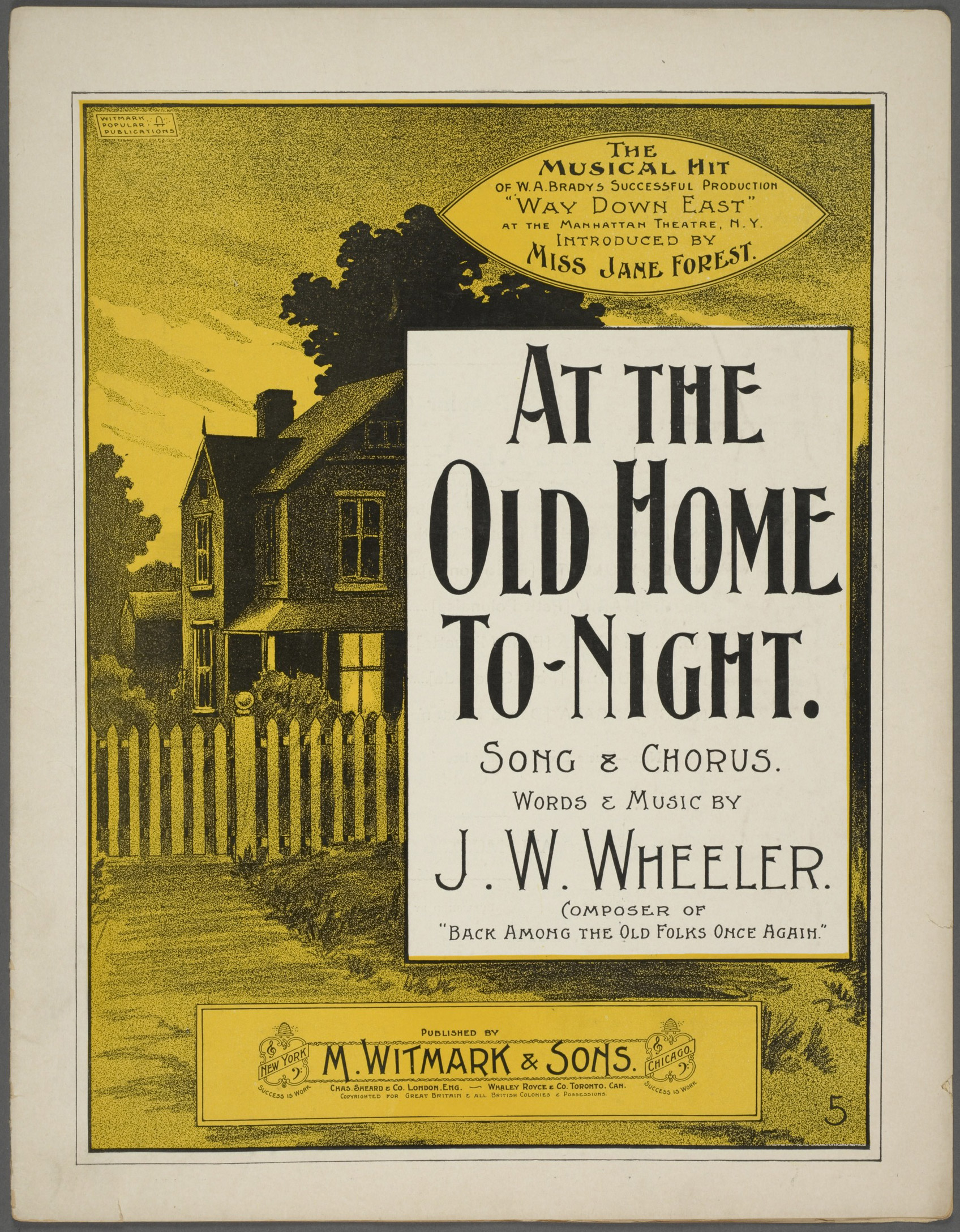 Sheet Music from the New York Public Library