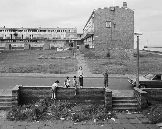 May 5, 1981, Housing Estate, North Shields, Tyneside, 1981