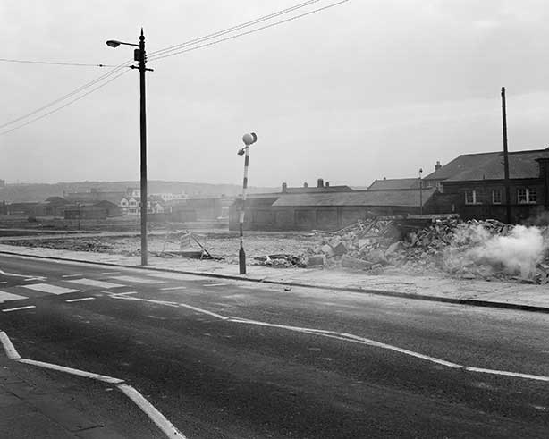 Demolition, Byker, Tyneside, 1976