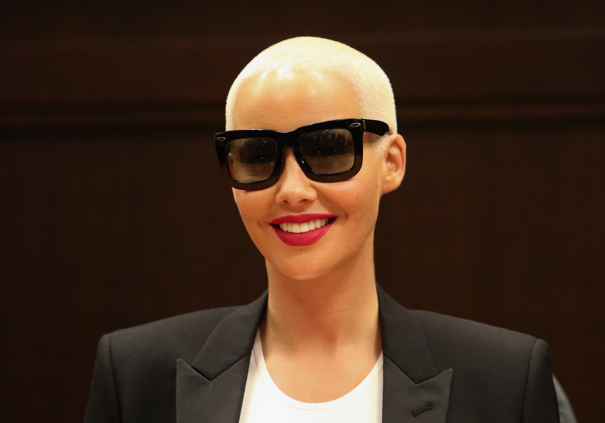 Amber Rose at the signing event of her book "How To Be A Bad Bitch" in Los Angeles on Oct. 29, 2015.