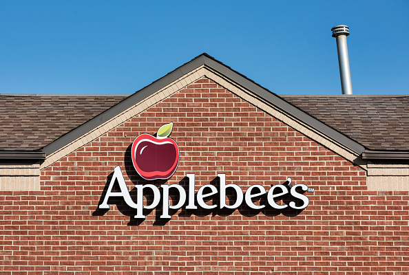 Applebee's restaurant exterior logo (John Greim/LightRocket via Getty Images)