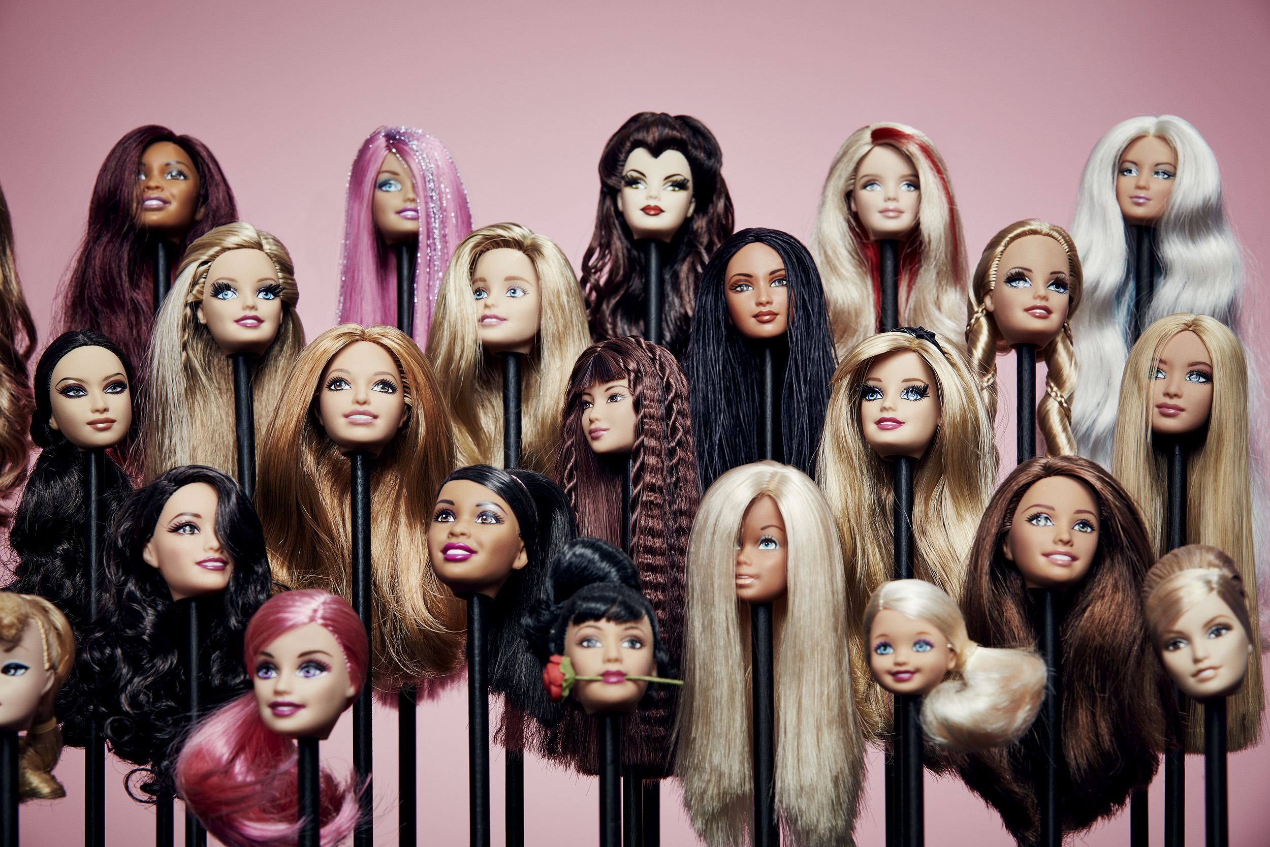 What is Barbie Hair Made of  