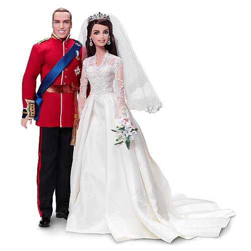 Prince William and Kate Middleton Doll, released in 2012.