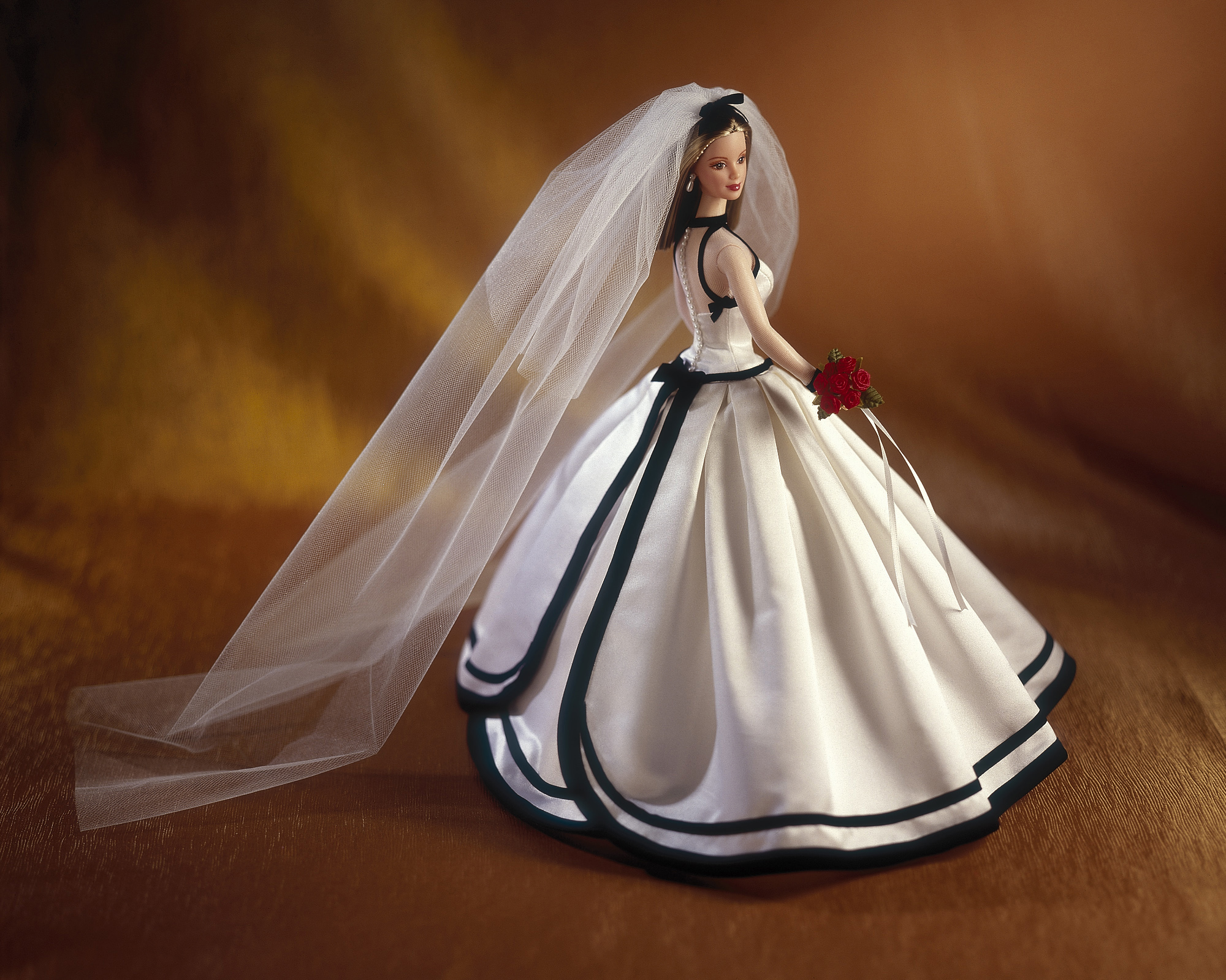 The Vera Wang Barbie Doll released in 1998.