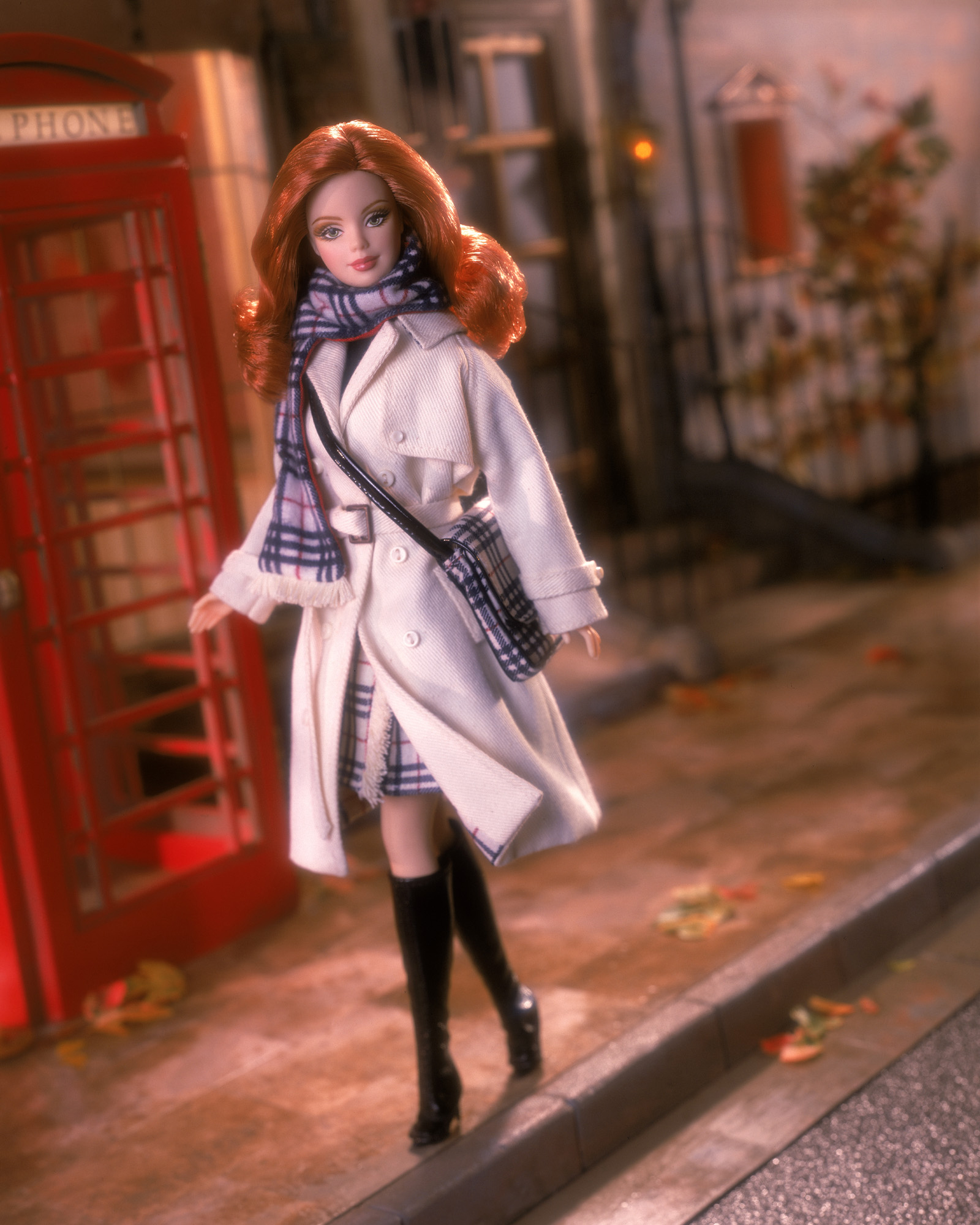 The Burberry Barbie Doll released in 2001.
