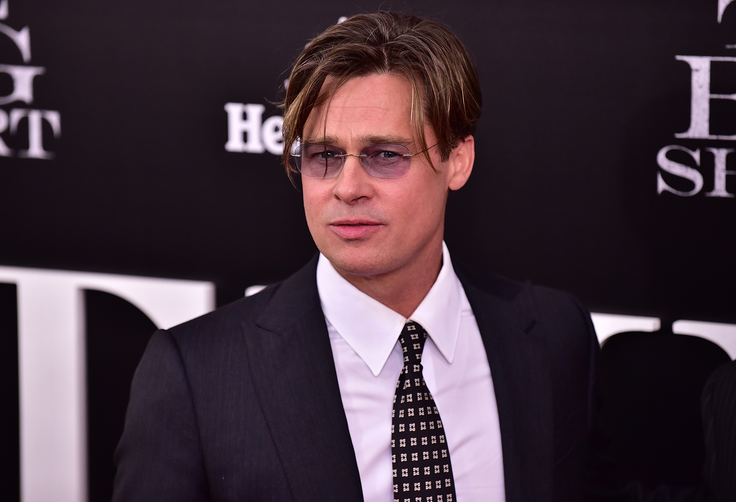Brad Pitt is seen on Nov. 23, 2015 in New York City.