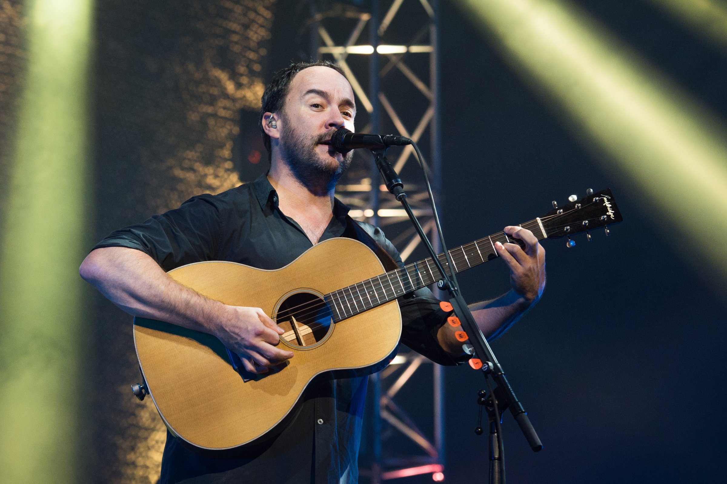Dave Matthews from Dave Matthews Band performs at Le Zenith on November 5, 2015 in Paris, France.