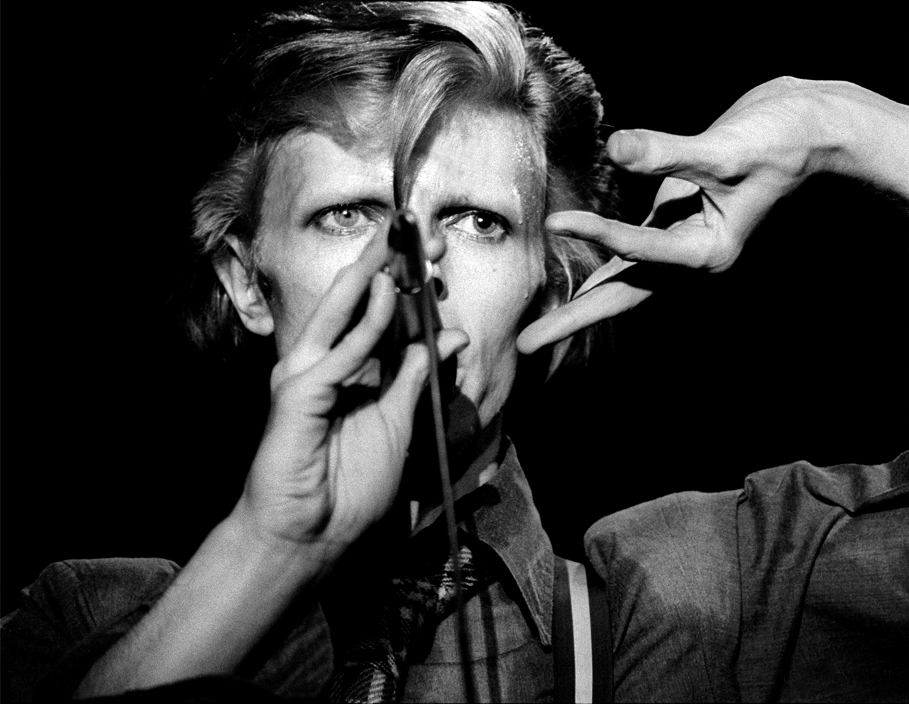 David Bowie at the Boston Music Hall on Nov. 15, 1974