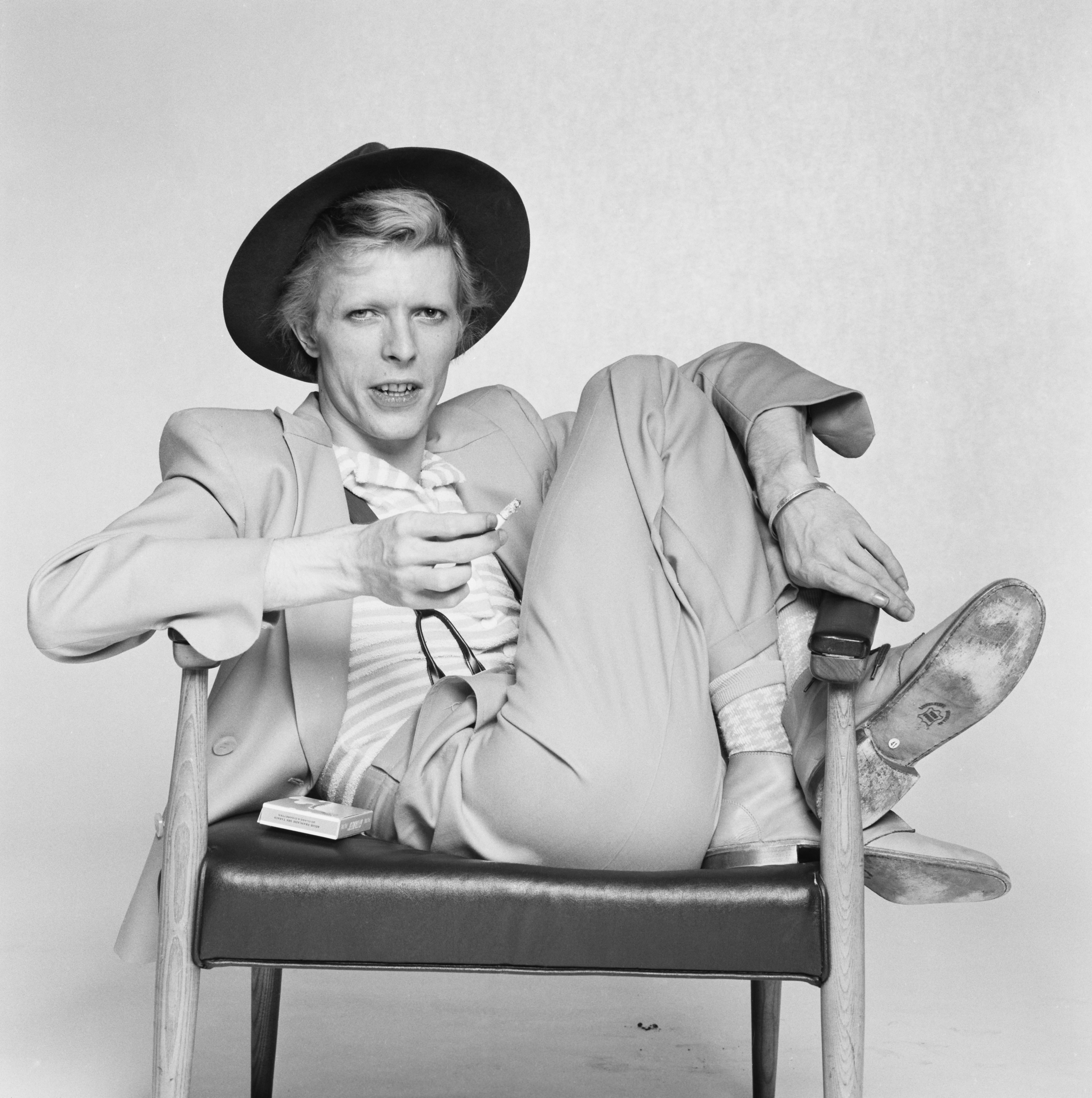 British singer, actor and musician David Bowie, 1974. (Terry O'Neill&mdash;Getty Images)