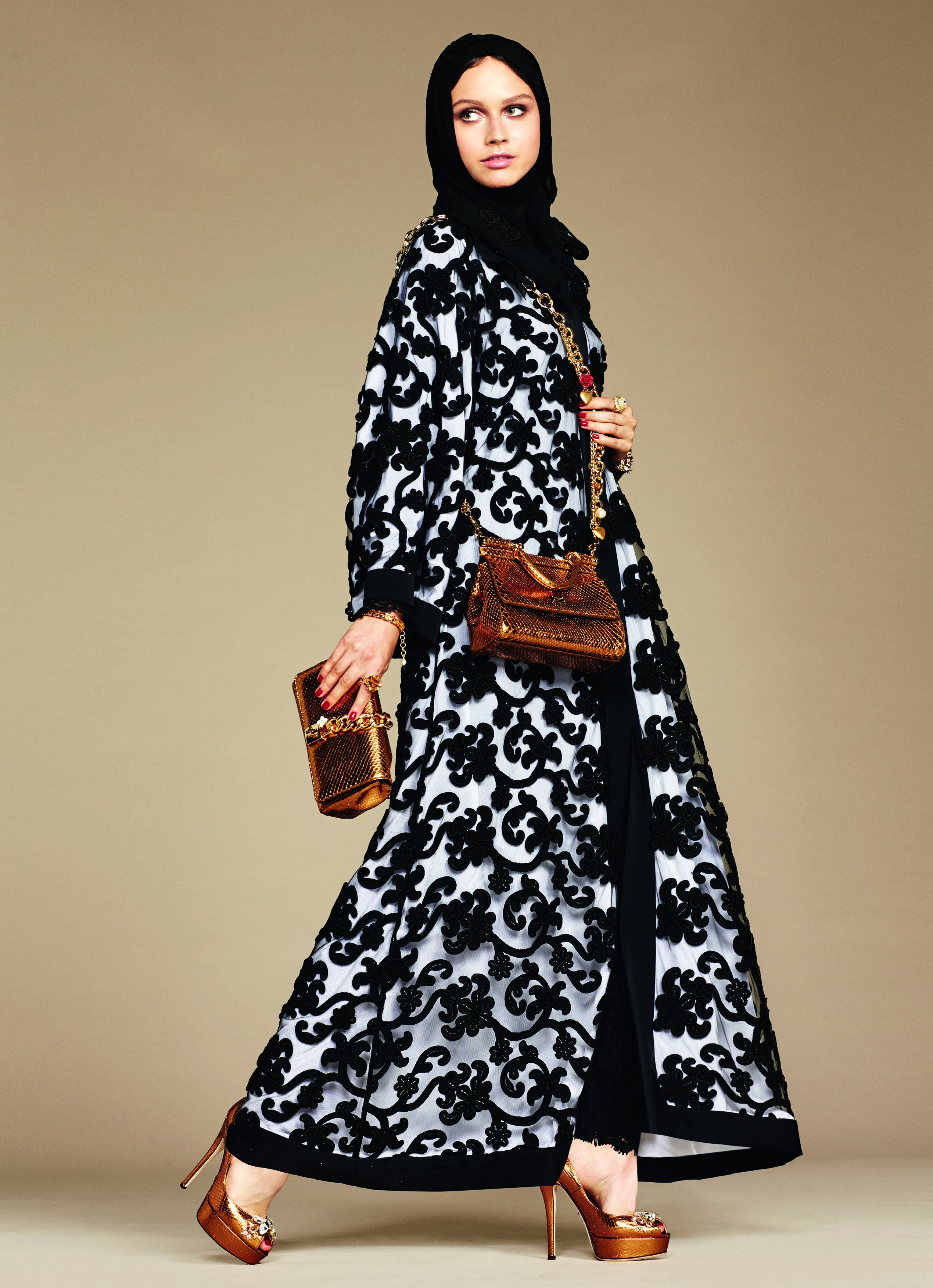 Dolce & Gabbana Reveals First Hijab and Abaya Collection | Time