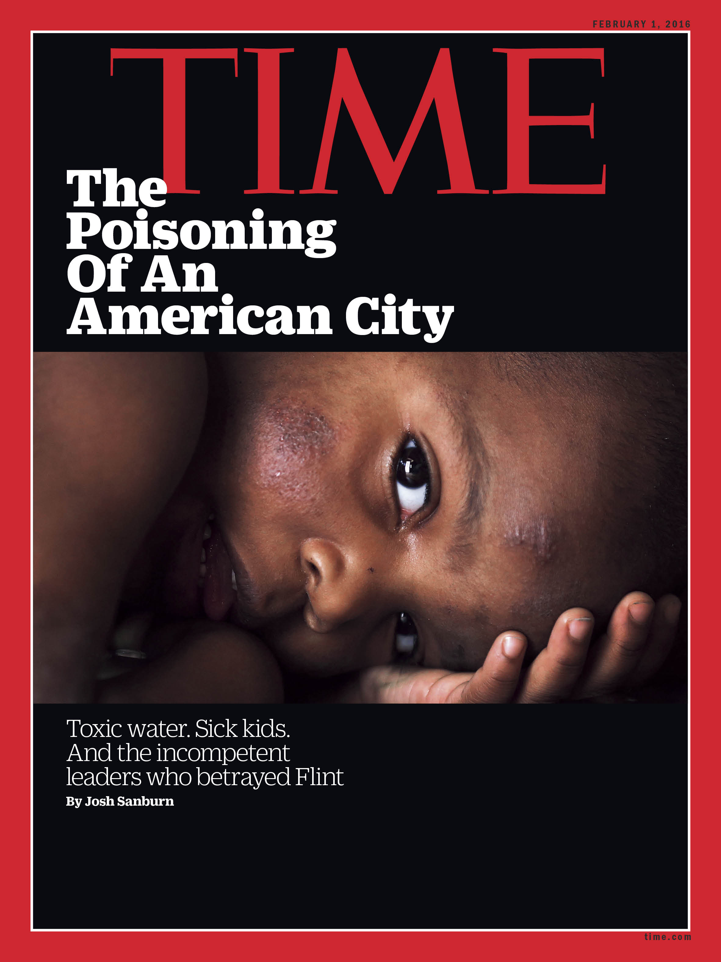 Flint Michigan Water Crisis Time Magazine Cover