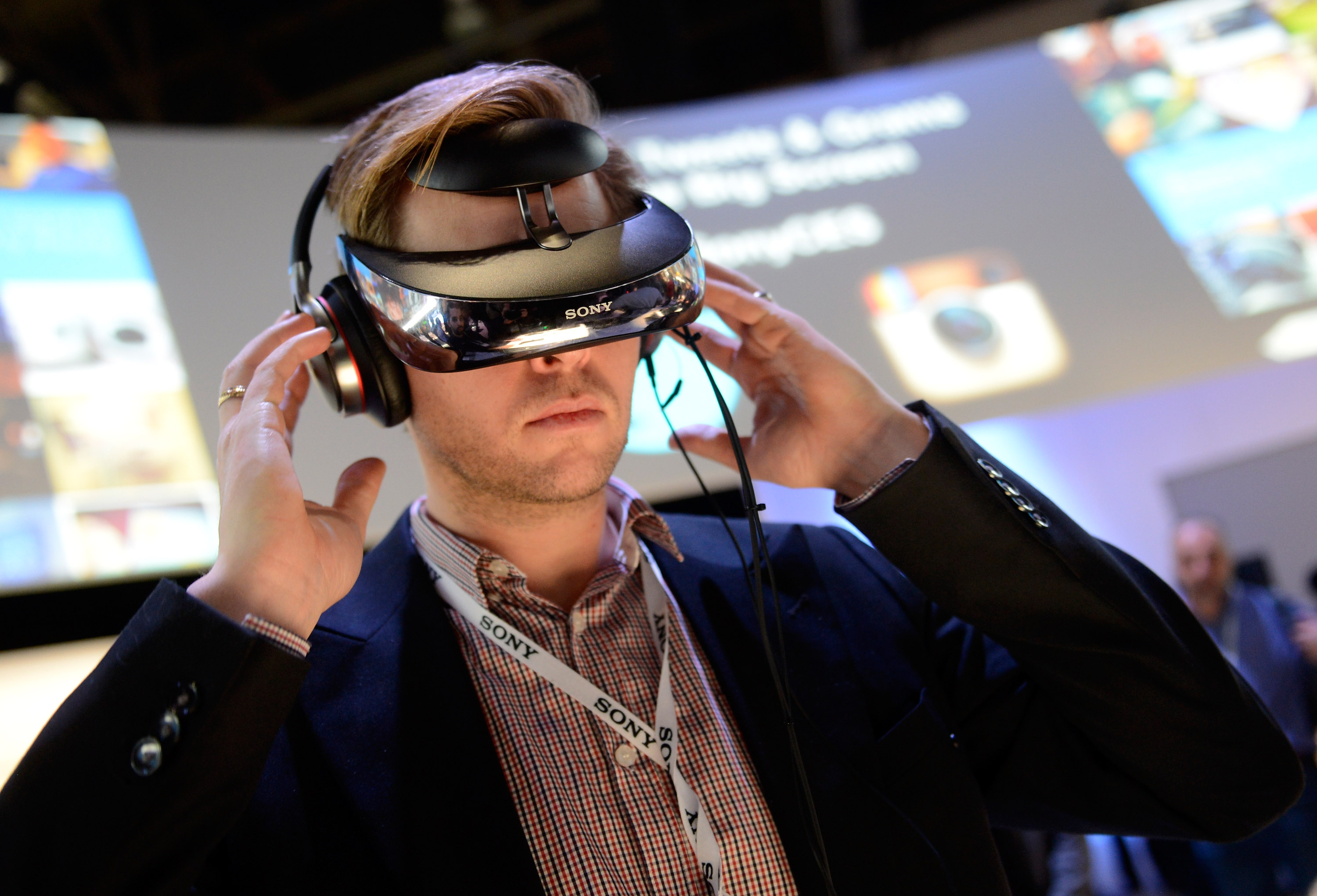 At the 2014 International CES at the Las Vegas Convention Center on January 7, 2014 in Las Vegas, Nevada. (David Becker&mdash;2014 Getty Images)