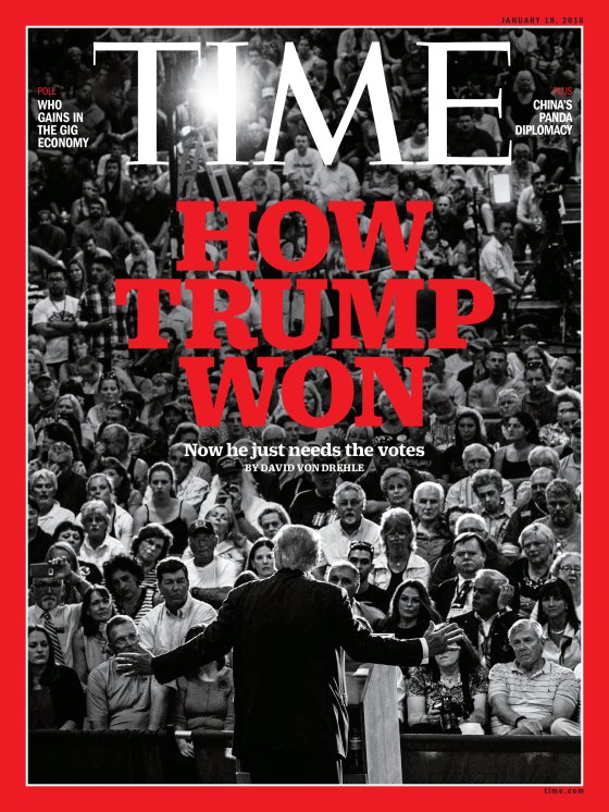 How Trump Won Time Magazine Cover