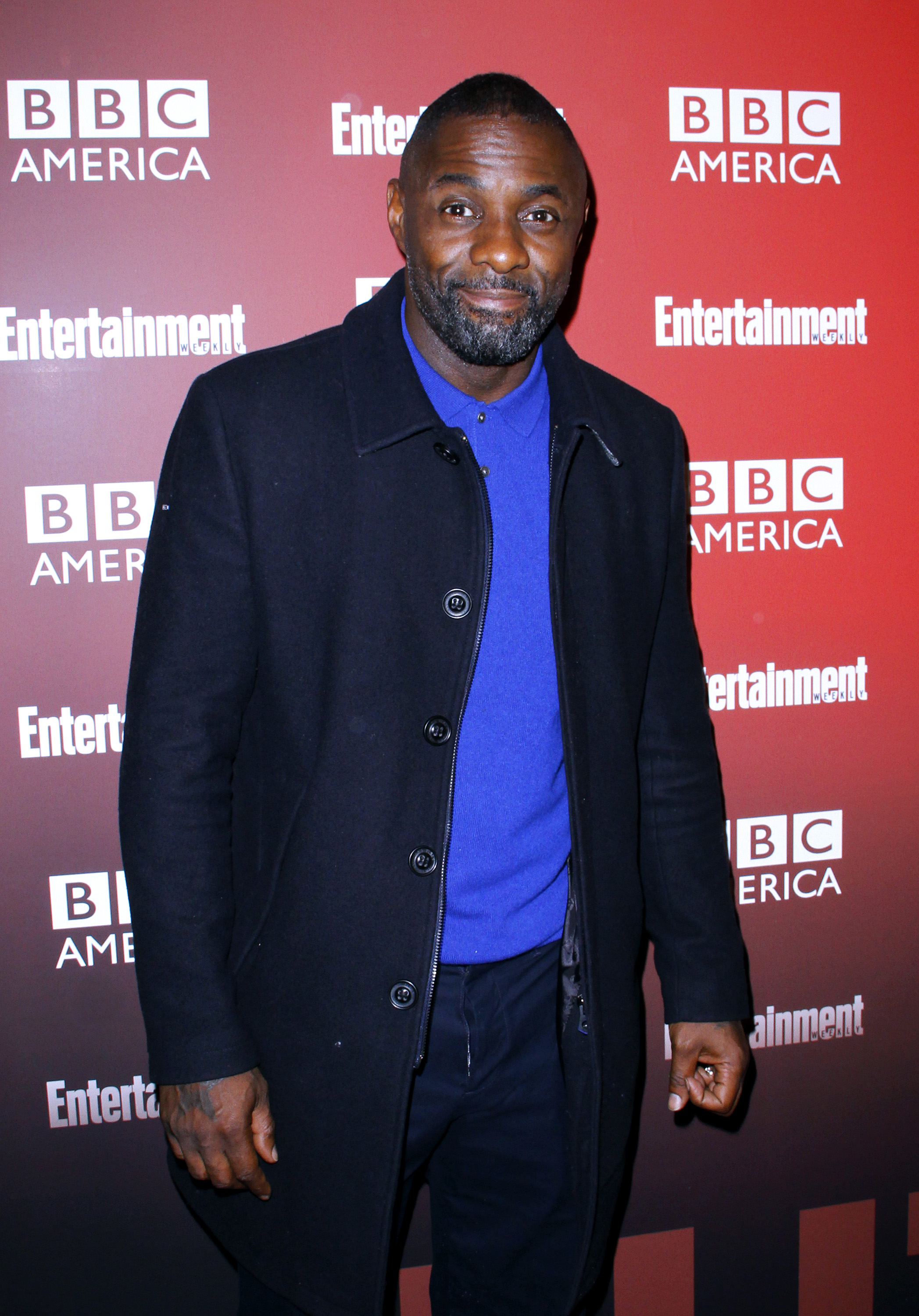 Idris Elba is seen on Dec. 2, 2015 in New York City.