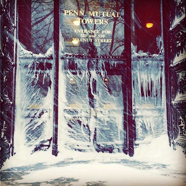 Liz Mannarino posted this photo from Philadelphia, PA saying  Snowpocalypse! .