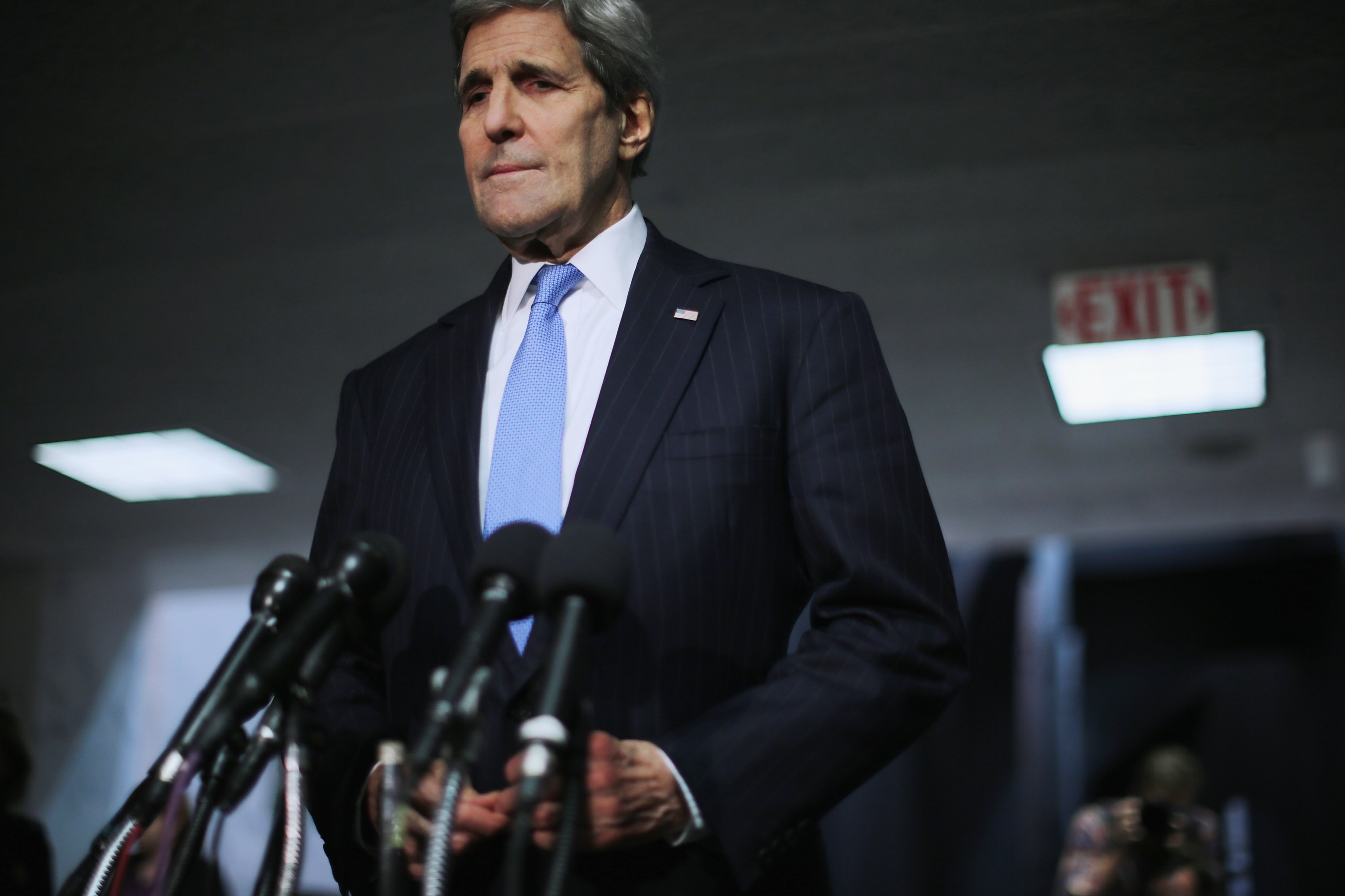John Kerry Briefs Senate Select Committee On Intelligence