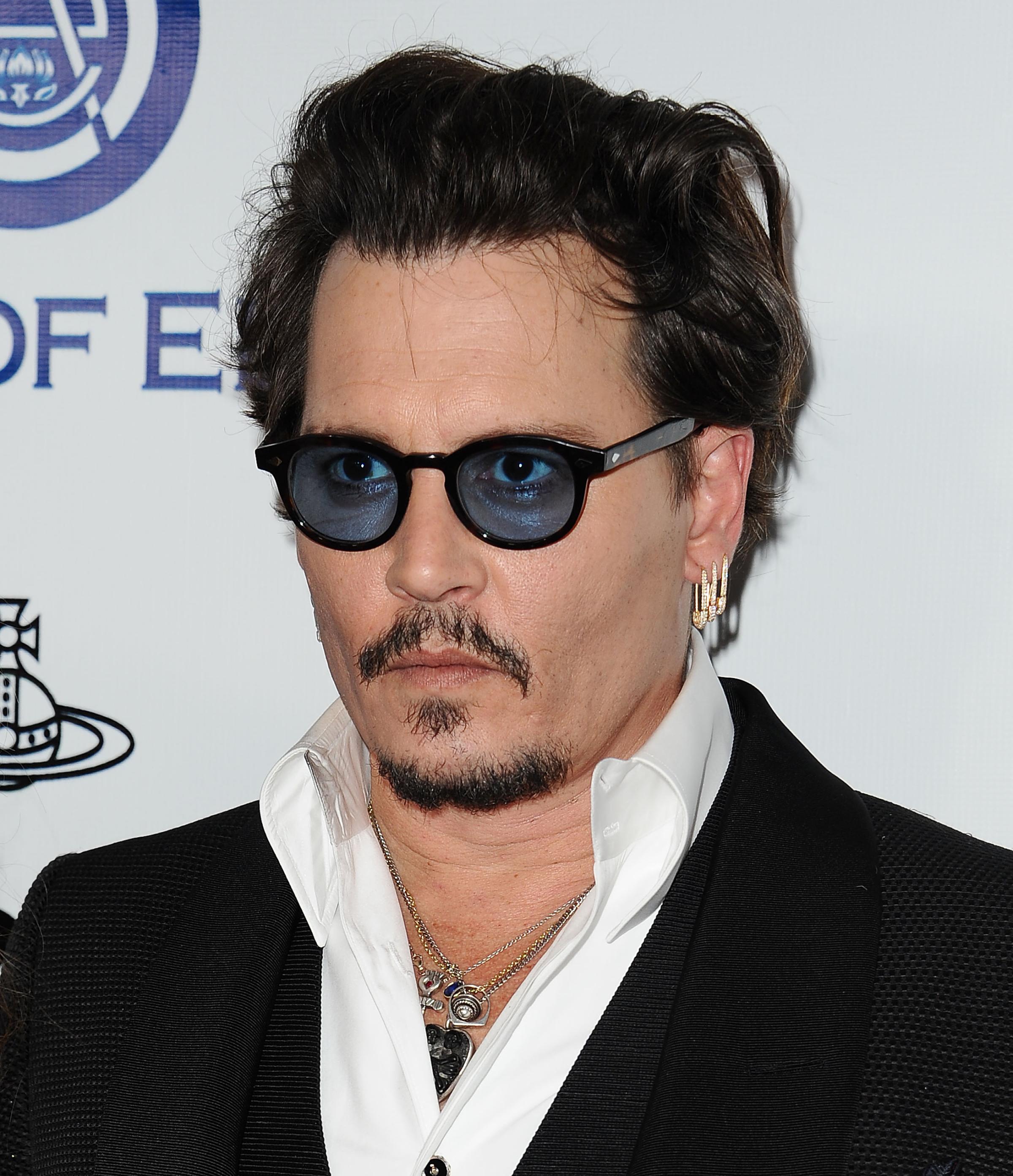 Johnny Depp is seen on Jan. 9, 2016 in Culver City, Calif.