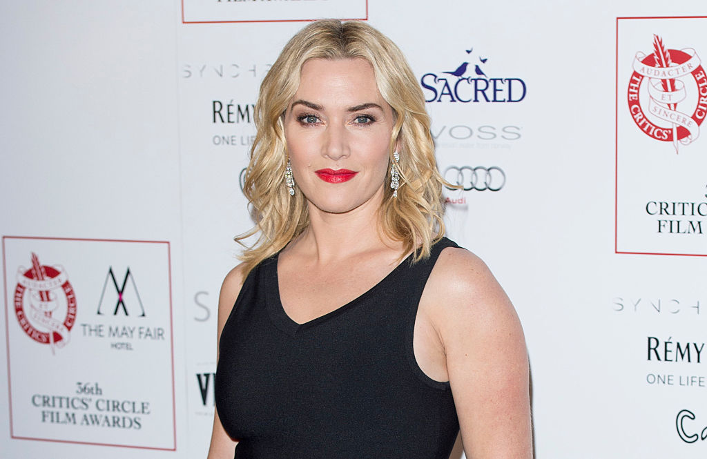 Kate Winslet attends The London Critics' Circle Film Awards on Jan. 17, 2016. (Mark Cuthbert—UK Press via Getty Images)