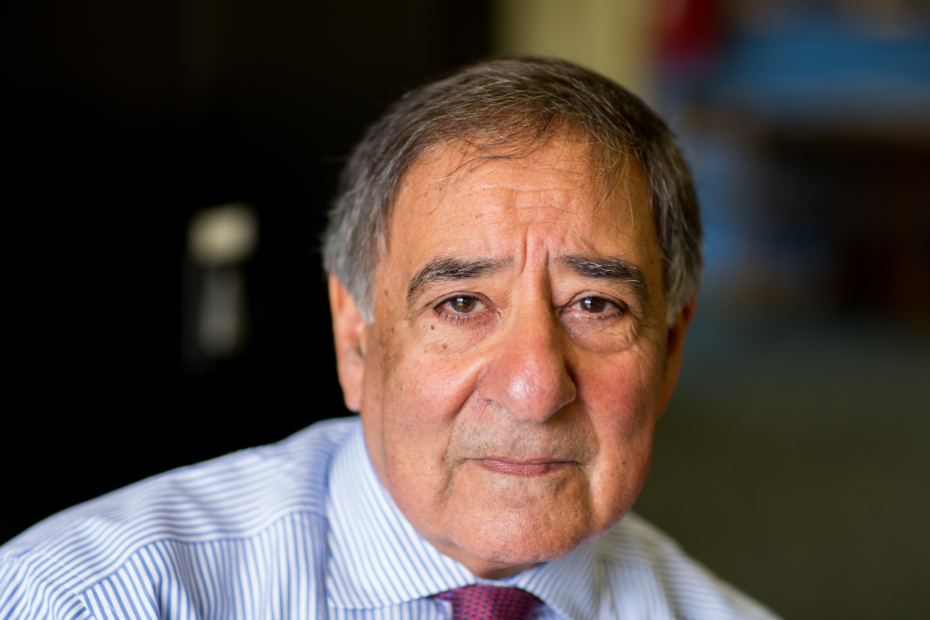Leon Panetta at the Panetta Institute in Seaside, CA on July 31, 2015. (David Hume Kennerly—Getty Images)