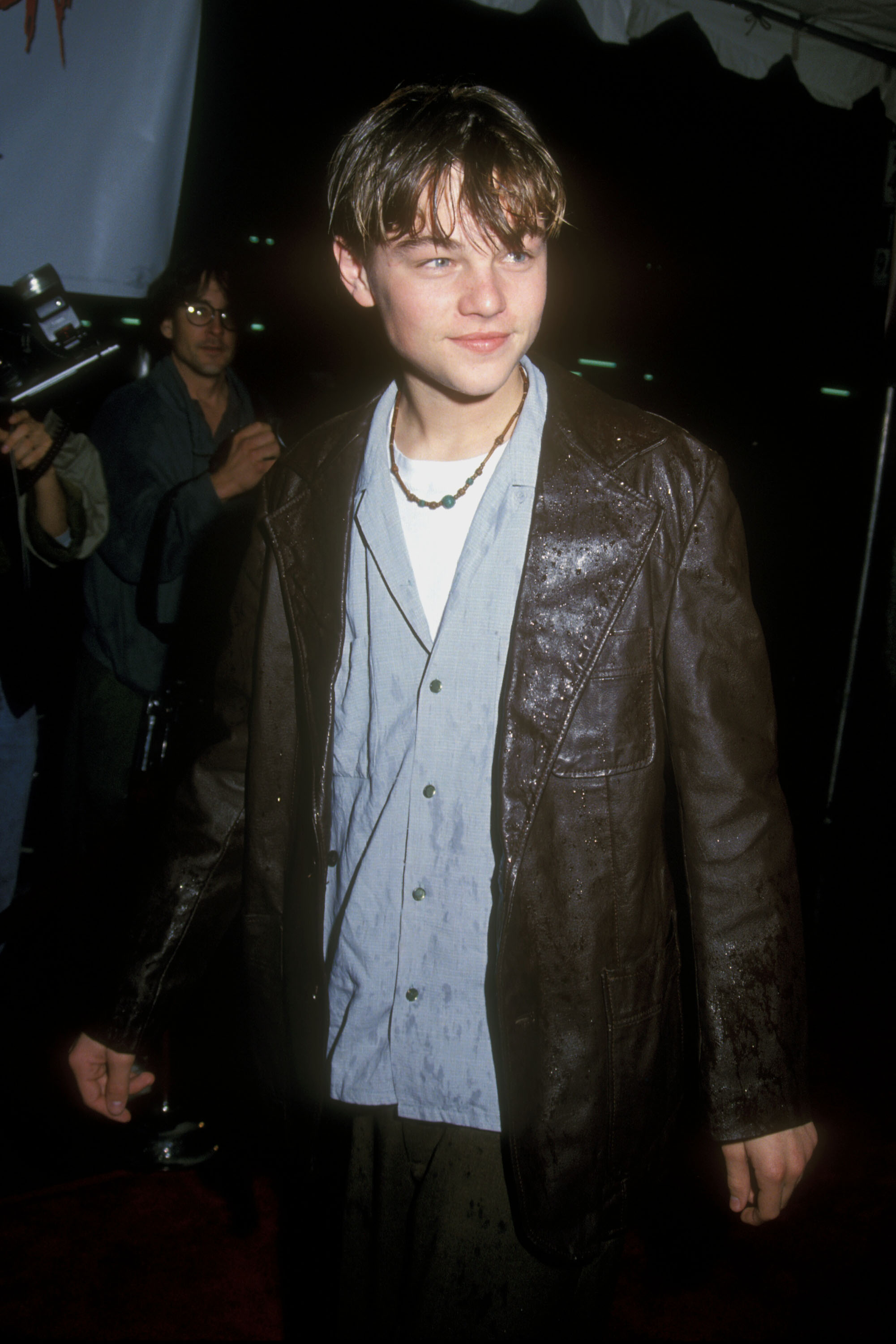 Leonardo DiCaprio at the premiere of Benny &amp; Joon in Los Angeles on March 25, 1993.