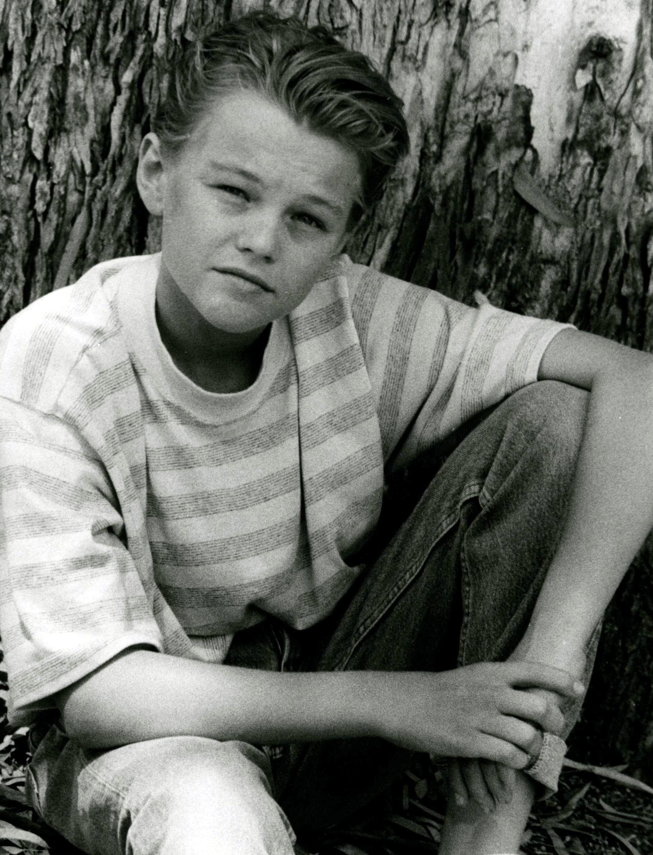 Leonardo DiCaprio in Los Angeles in Aug. 1990.