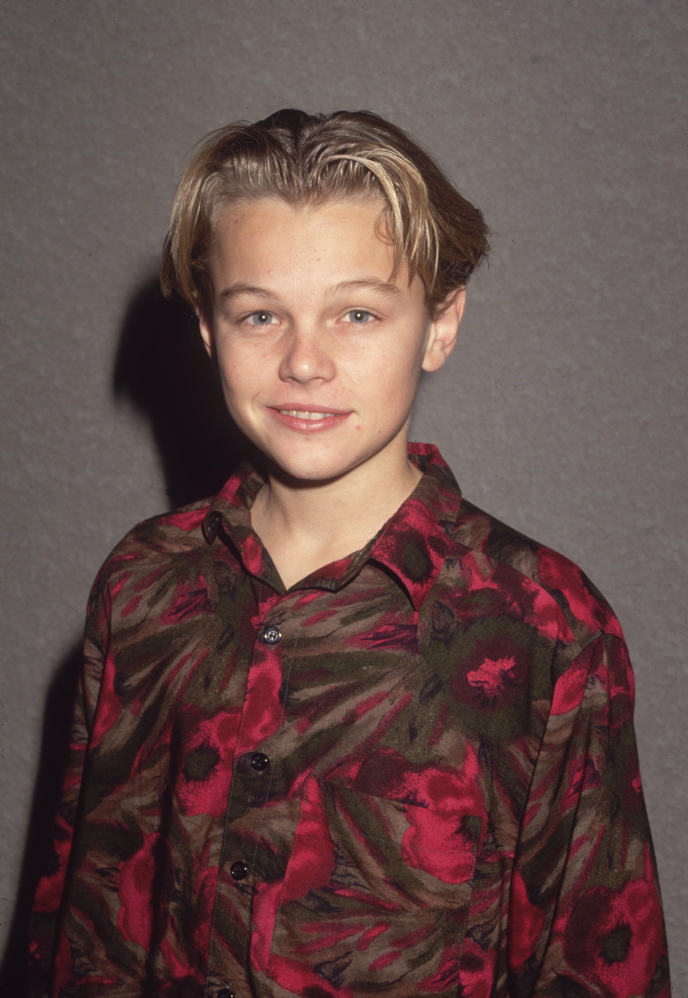 Leonardo DiCaprio in 1989.