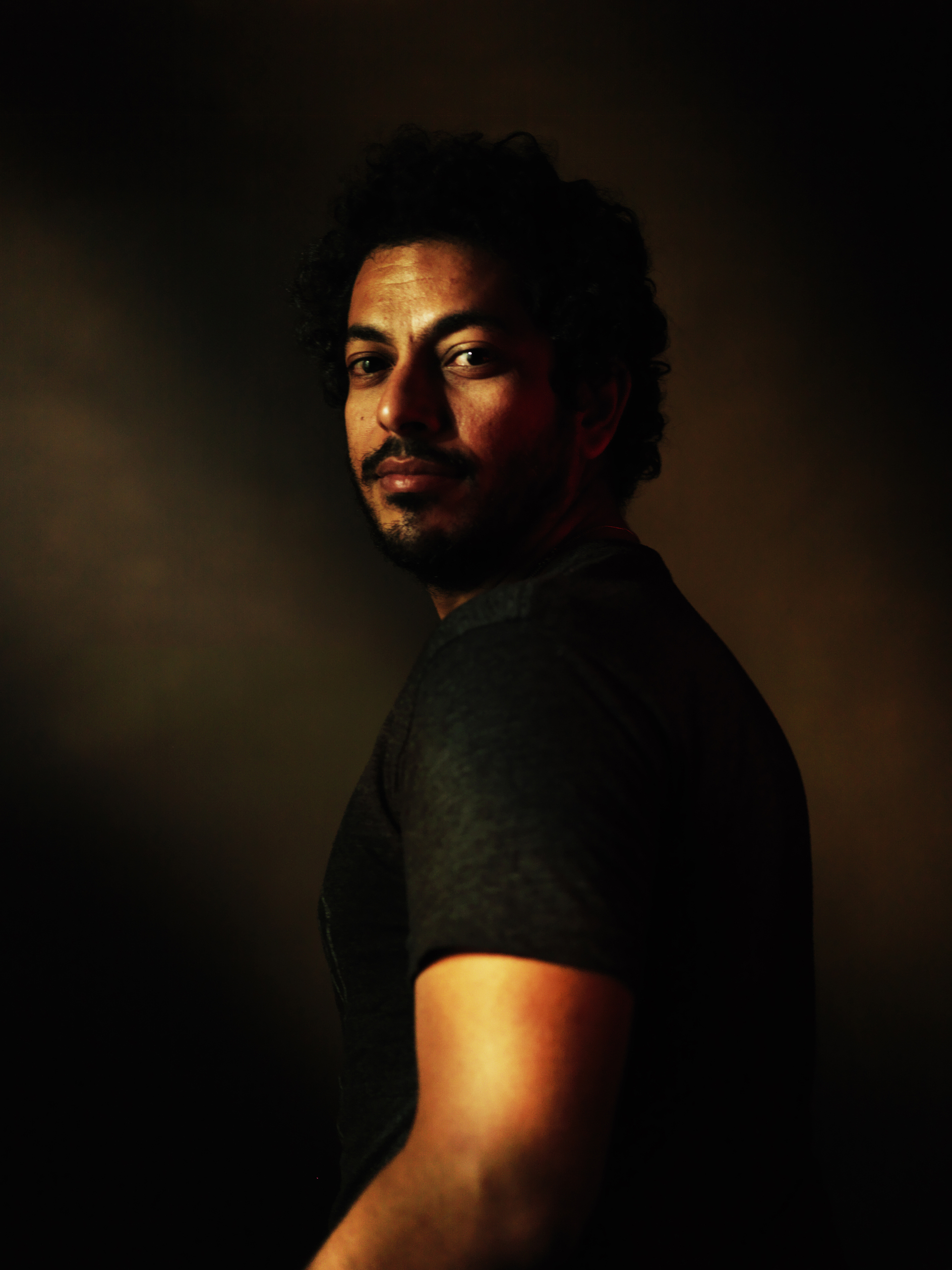 Wael Eskandar, blogger, journalist and engineer. Cairo, Egypt, Oct. 20, 2015.