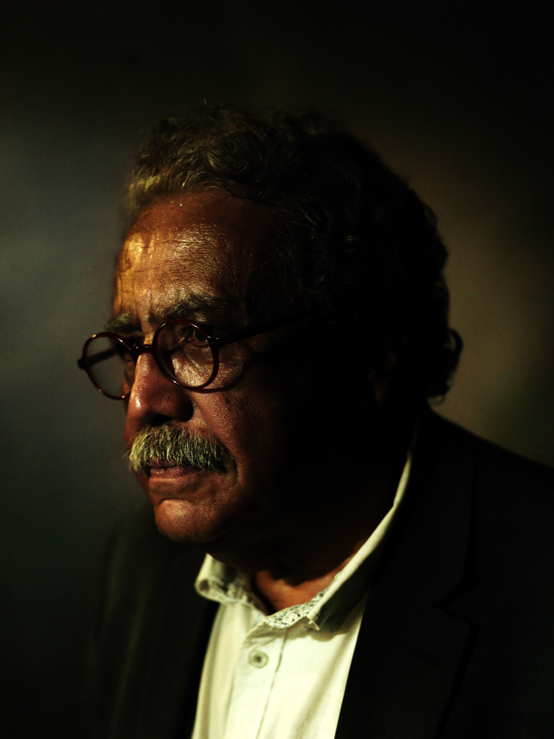 Hani Shukrallah, journalist and columnist at Ahram, has spent the lastfive years analyzing the political movements in Egypt. Cairo, Egypt, Oct. 18, 2015.