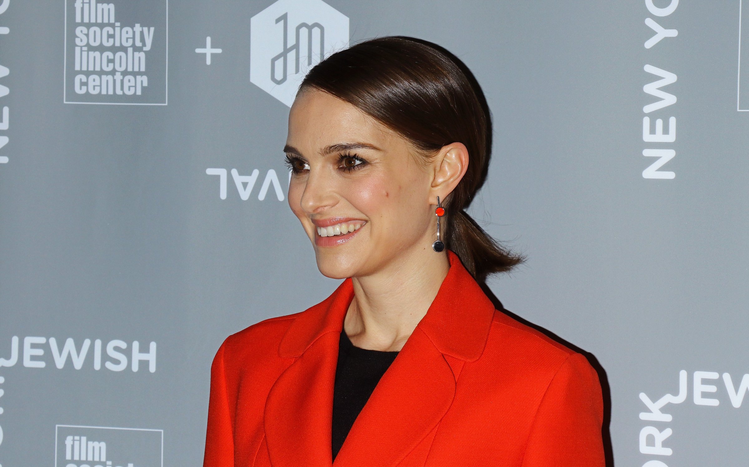 Actress Natalie Portman attends the 2016 New York Jewish Film Festival - "A Tale Of Love And Darkness" closing night screening at Walter Reade Theater on January 26, 2016 in New York City.