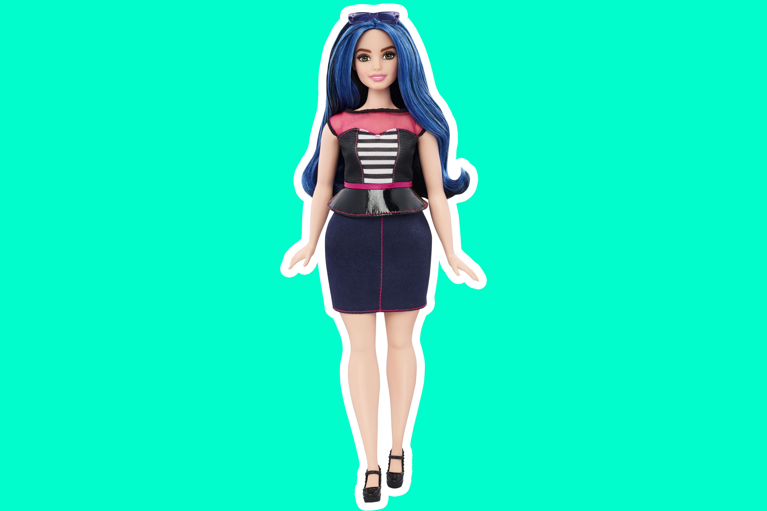 Barbie's new curvy shaped doll