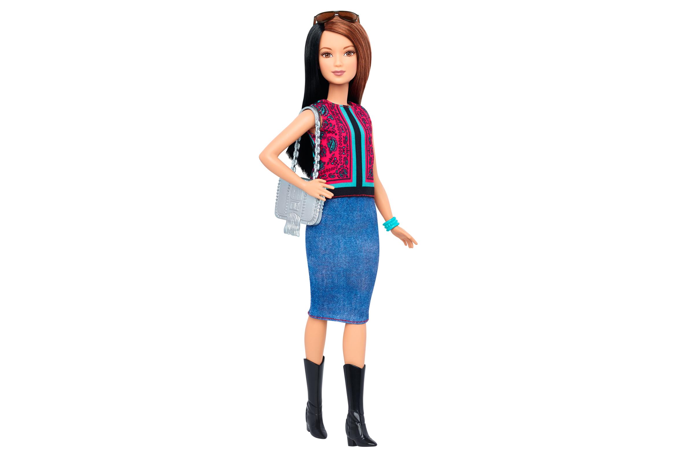 One of Mattel's new Petite Barbies