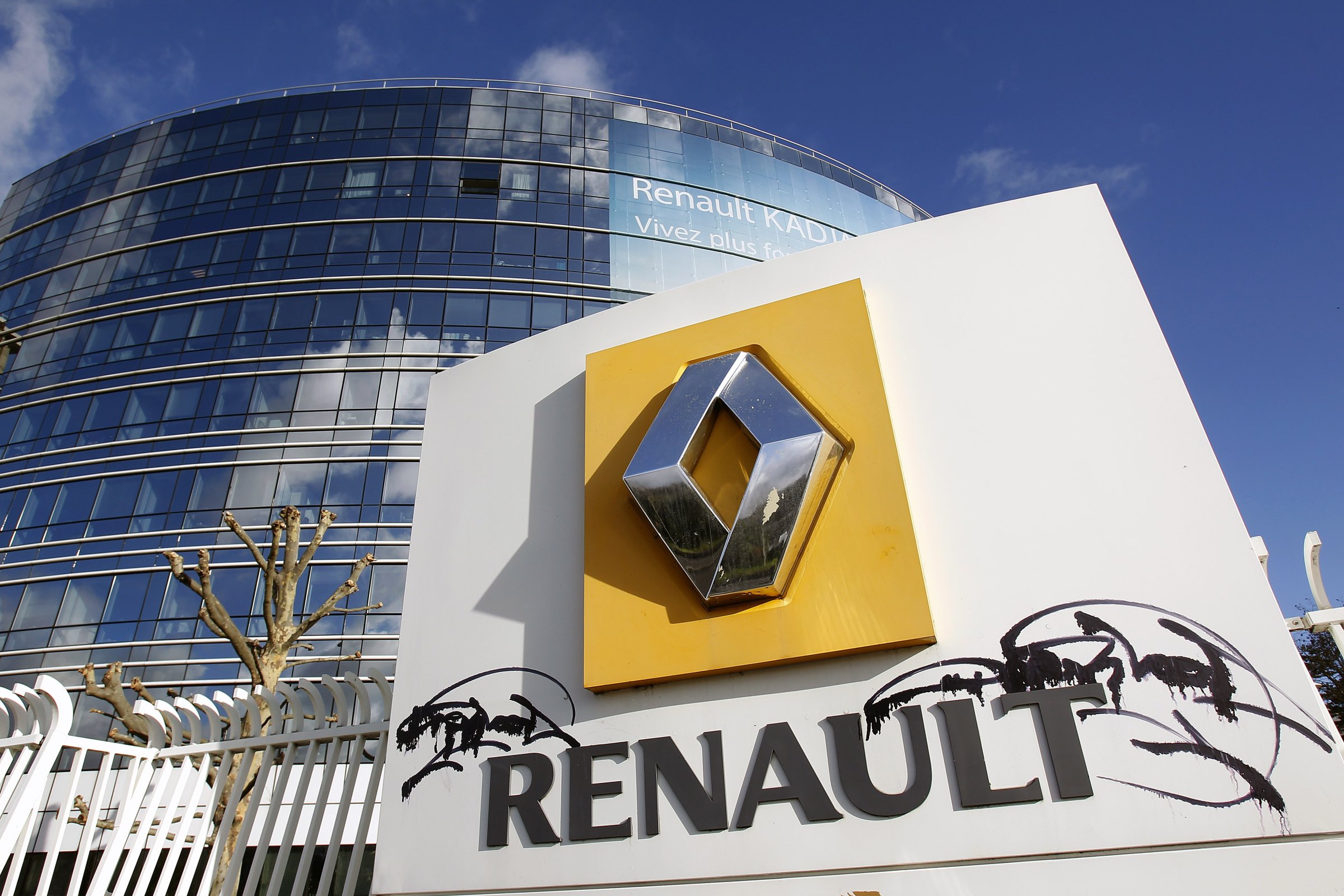 A general view of French carmaker Renault headquarters on January 14, 2016 in Boulogne-Billancourt, France.