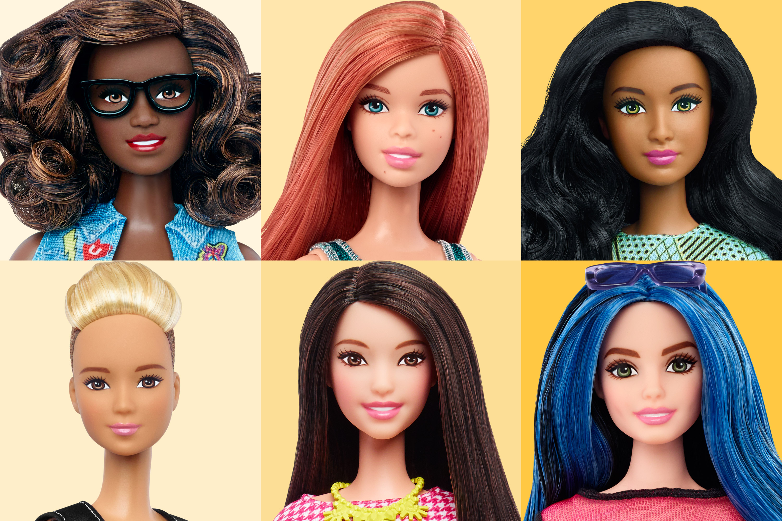 See All the New Barbies From Curvy to Tall and Petite
