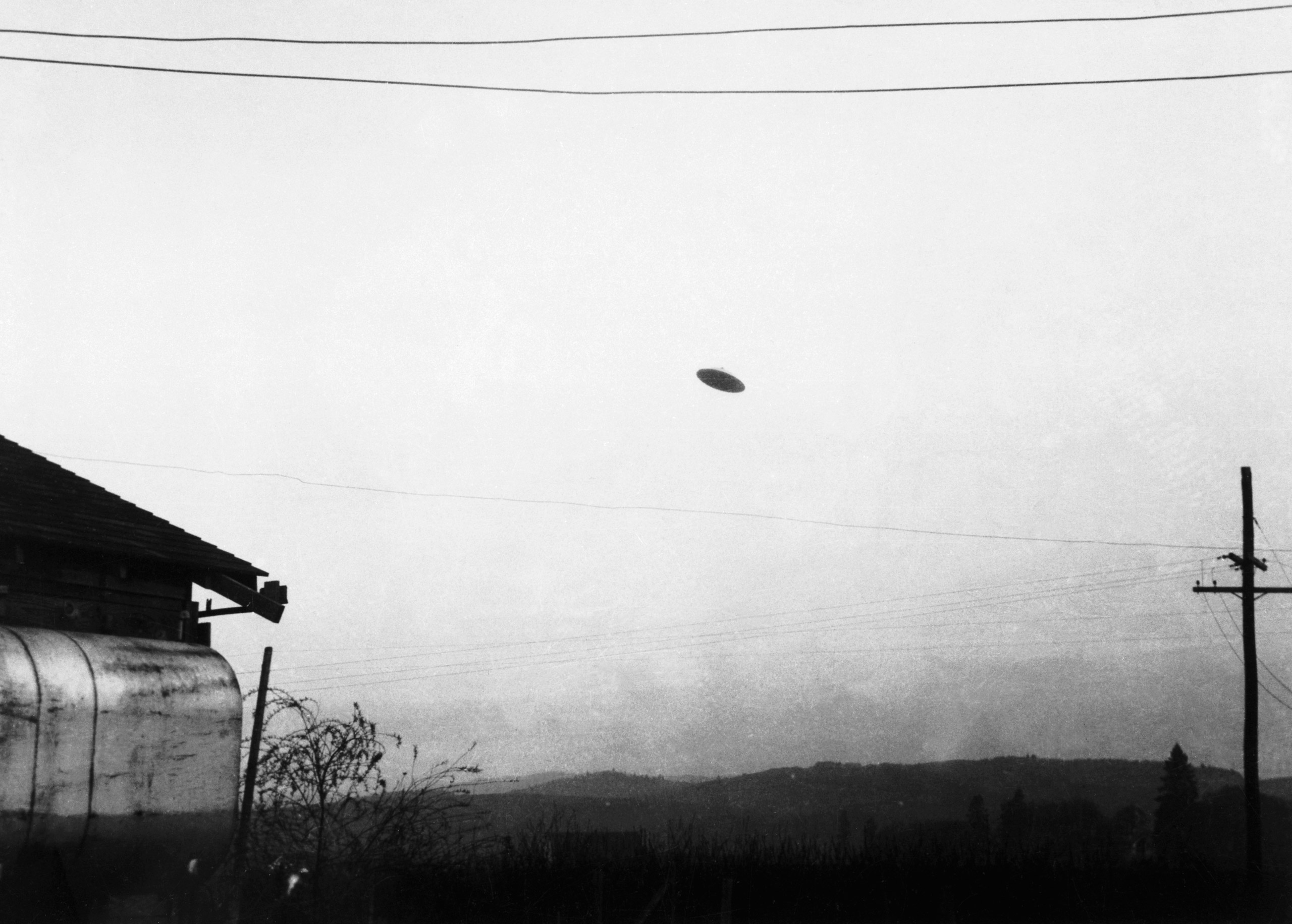 My Mystery UFO Hovering Flying Saucer