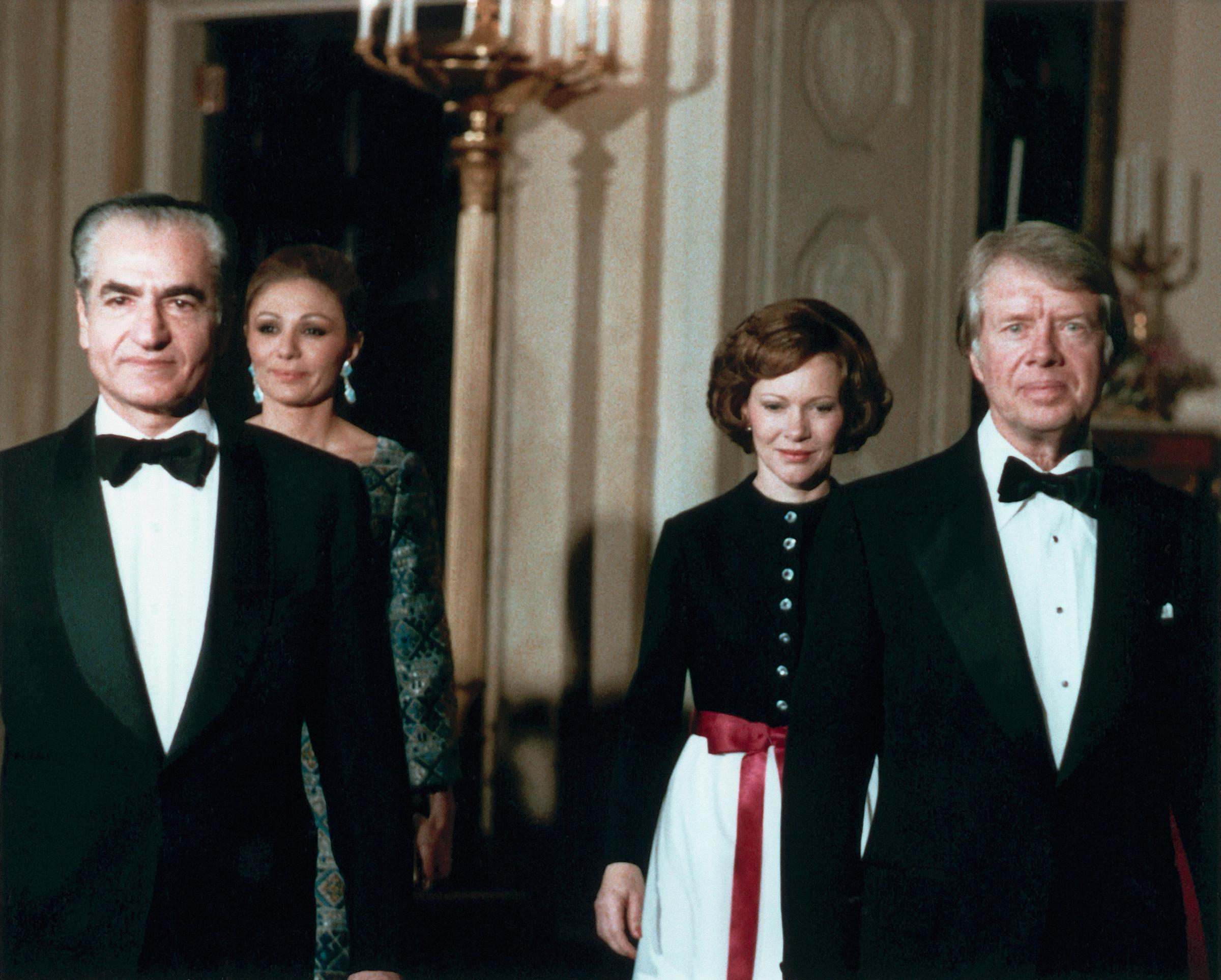 The Carters and the Royal Couple of Iran 1977