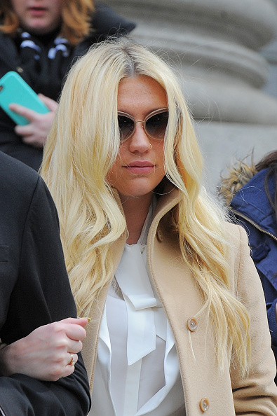 Kesha seen leaving the court house with her family after losing her case on February 19, 2016 in New York, New York.  Josiah Kamau&mdash;2016 BuzzFoto (Josiah Kamau&mdash;2016 BuzzFoto)