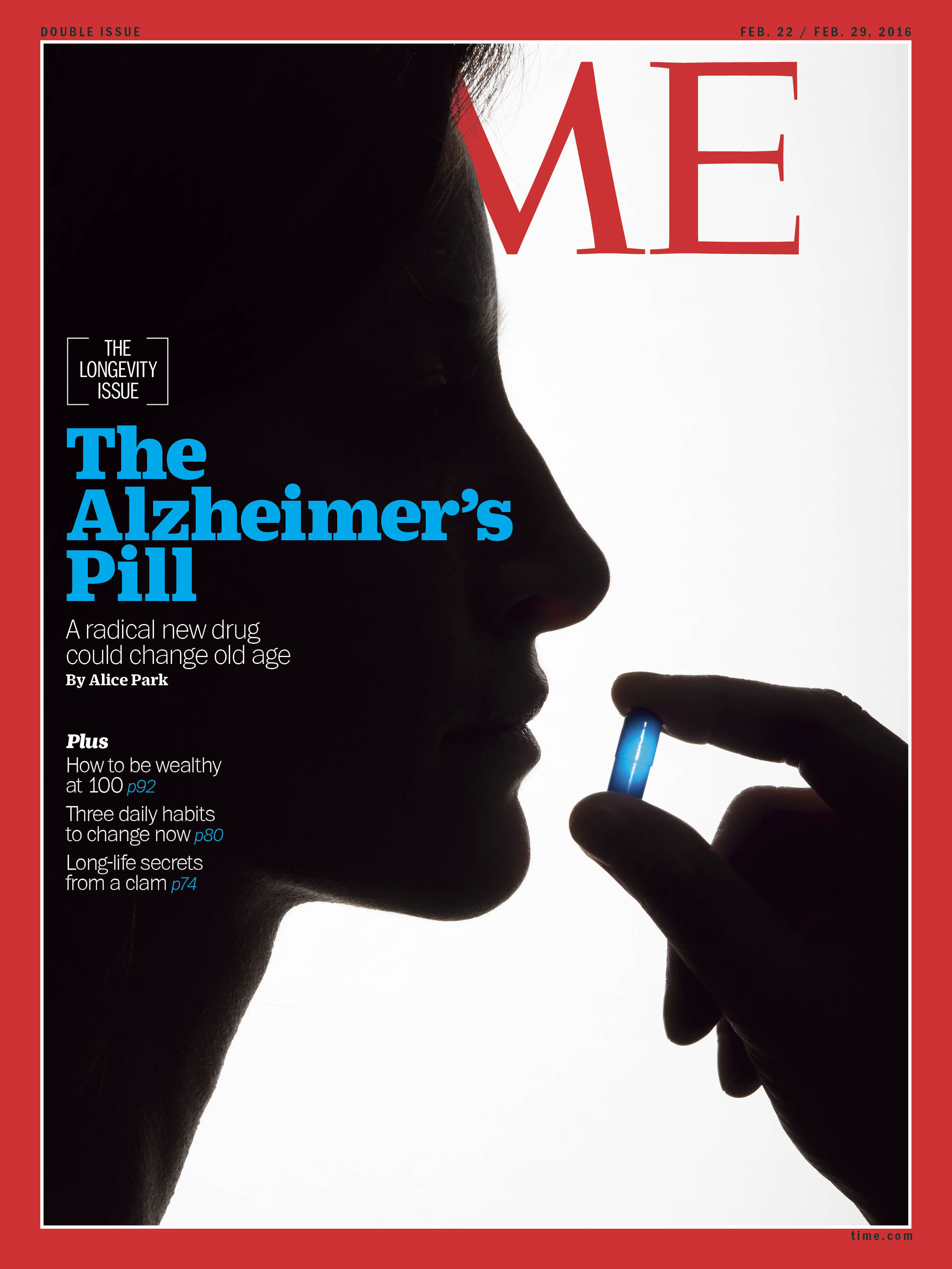 The Alzheimer's Pill Time Magazine Cover 160222