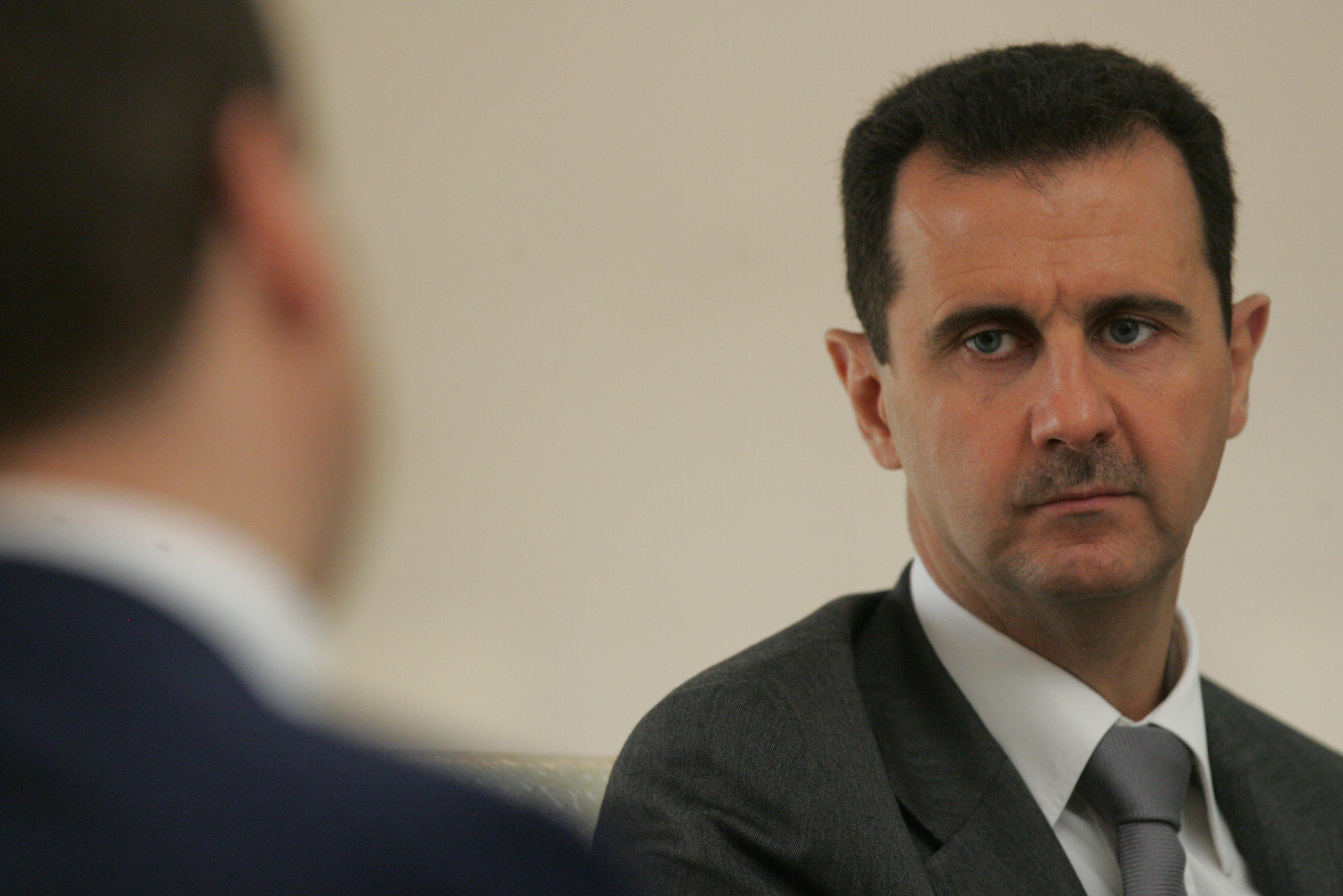 Bashar Assad in Damascus, Syria in 2010. (Sasha Mordovets—Getty Images)