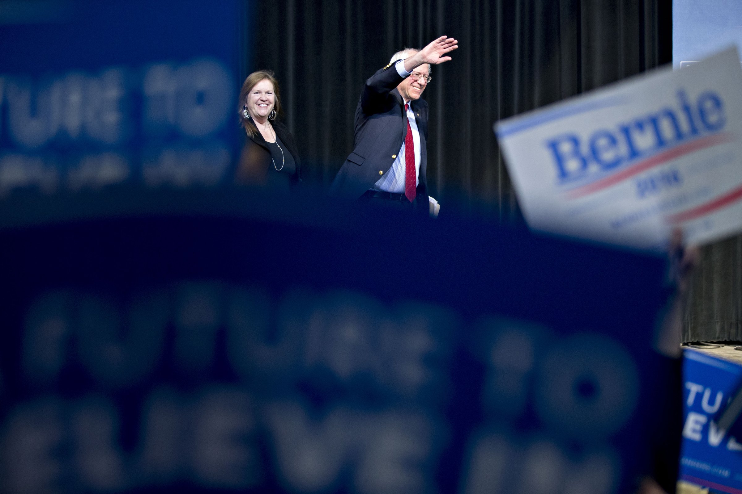 Presidential Candidate Bernie Sanders Speaks At Las Vegas Campaign Concert And Rally