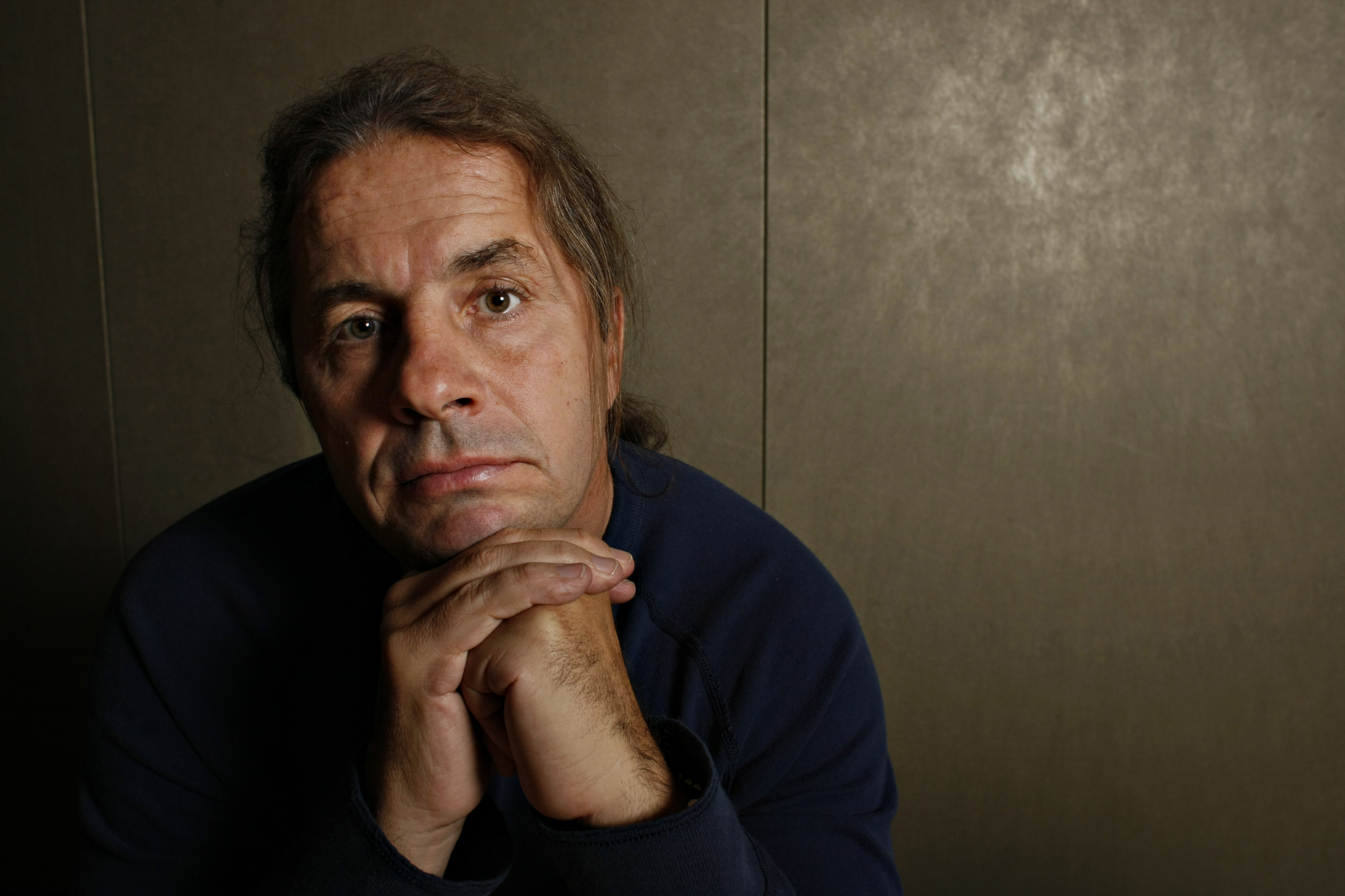 Bret Hart photographed at Random House Publishing, October 23, 2007. (Andrew Francis Wallace—Toronto Star/Getty Images)