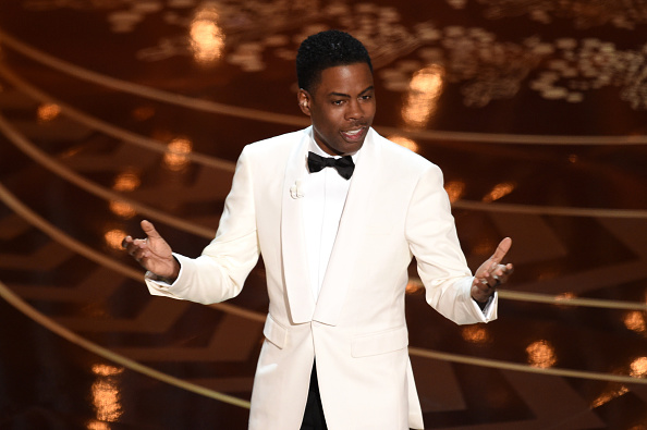 Host Chris Rock speaks onstage during the 88th Annual Academy Awards at the Dolby Theatre in Hollywood on Feb. 28, 2016.